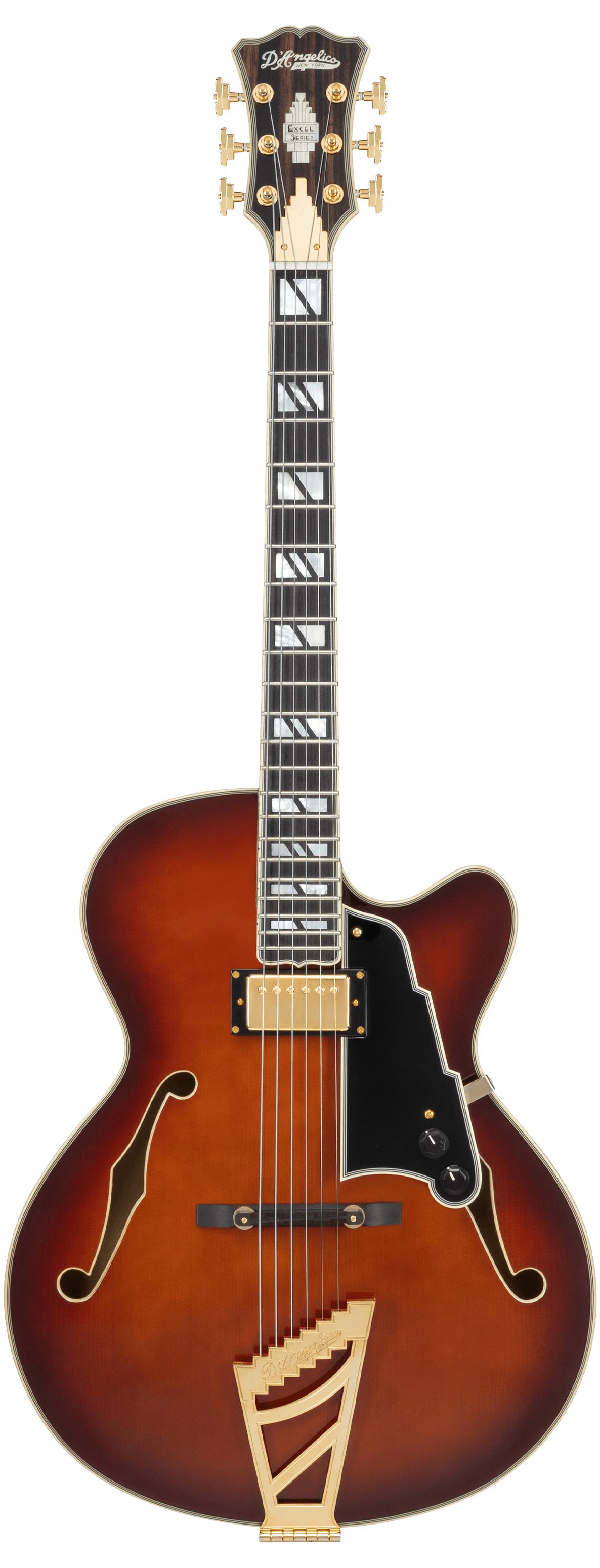 D'Angelico Excel 16 Archtop Electric Guitar In Amaretto Burst - DAE16ARBGT (1).jpg