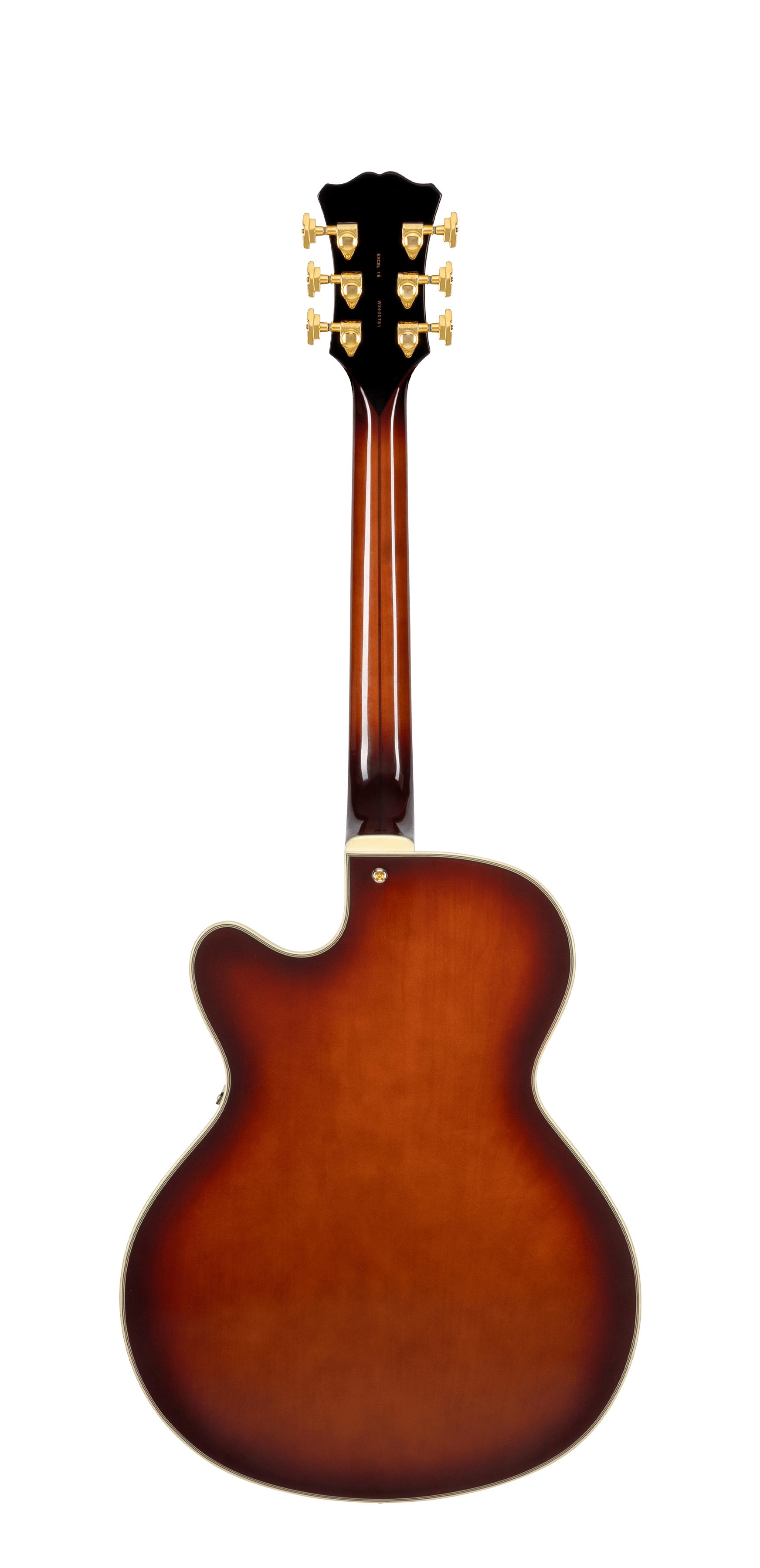 D'Angelico Excel 16 Archtop Electric Guitar In Amaretto Burst - DAE16ARBGT (5).jpg