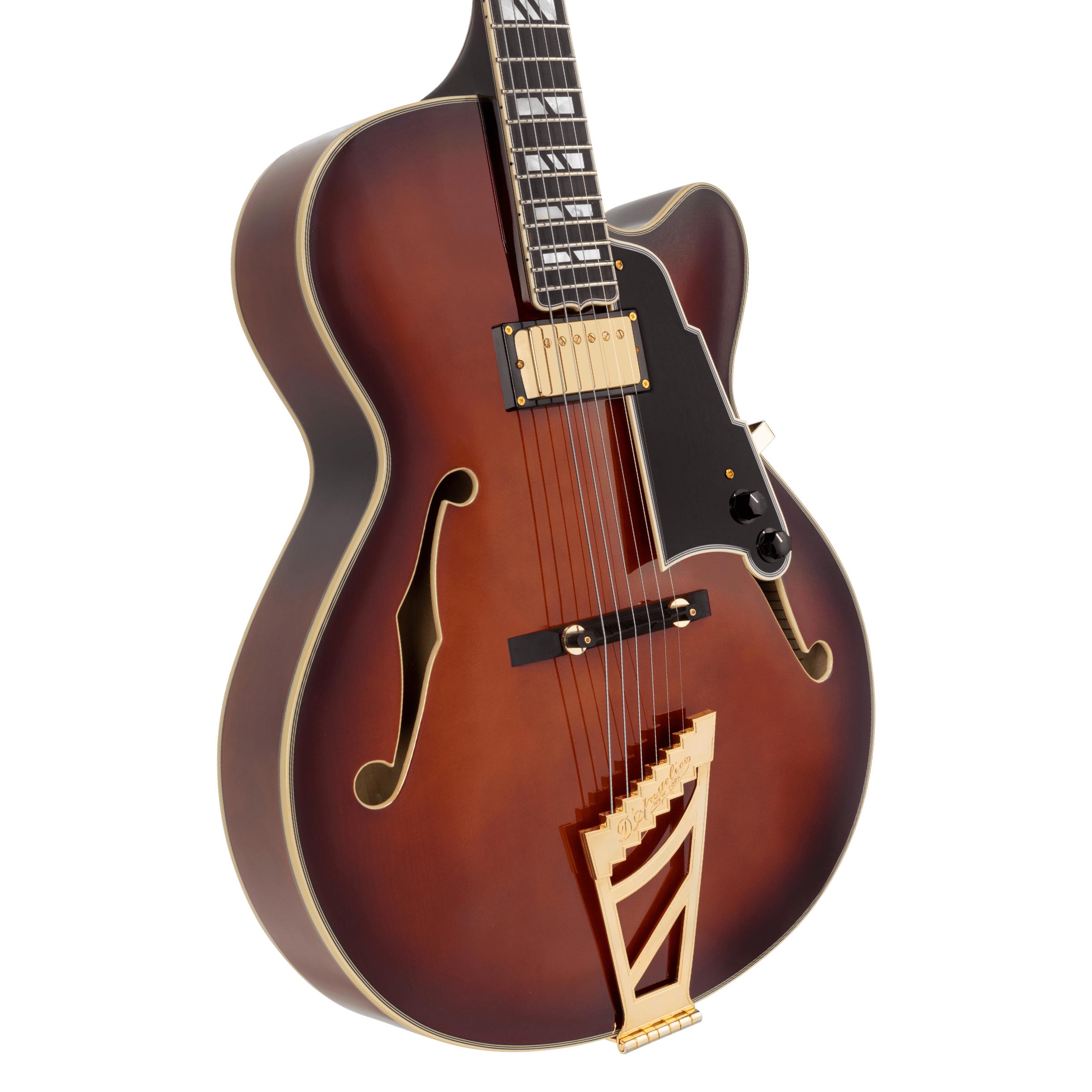 D'Angelico Excel 16 Archtop Electric Guitar In Amaretto Burst - DAE16ARBGT (2).jpg