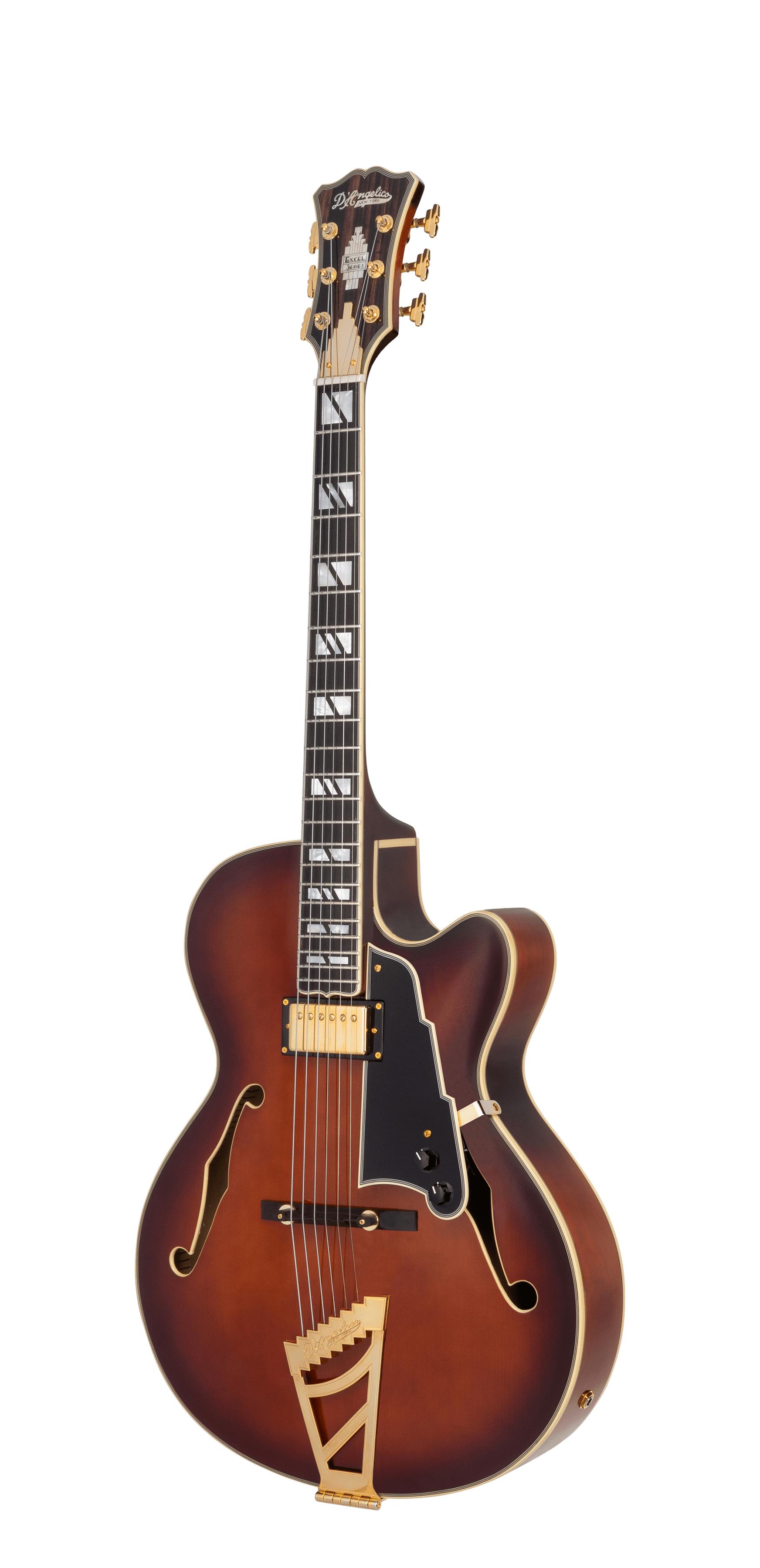 D'Angelico Excel 16 Archtop Electric Guitar In Amaretto Burst - DAE16ARBGT (4).jpg