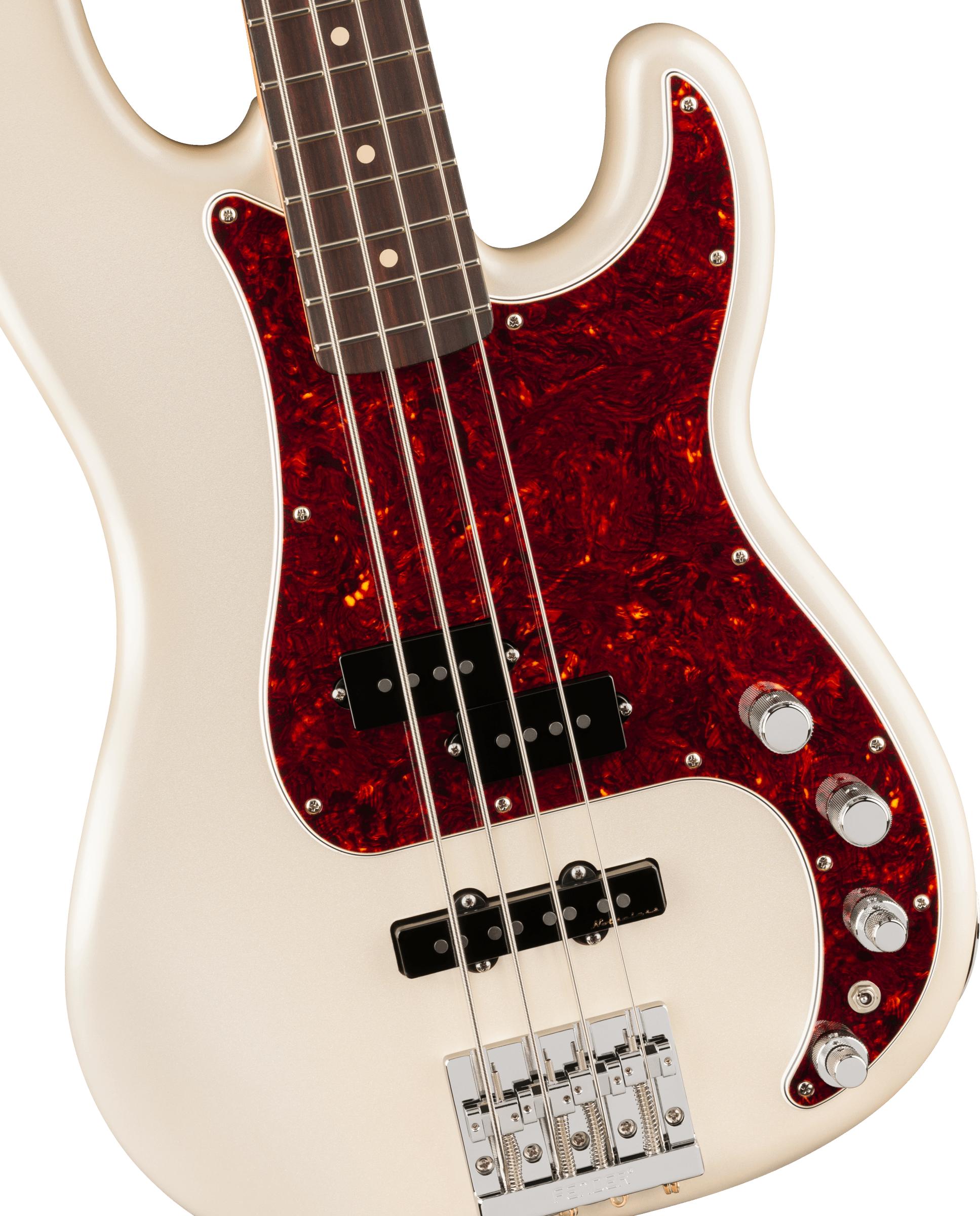 Fender Player II Modified Precision Bass Guitar in Olympic Pearl
