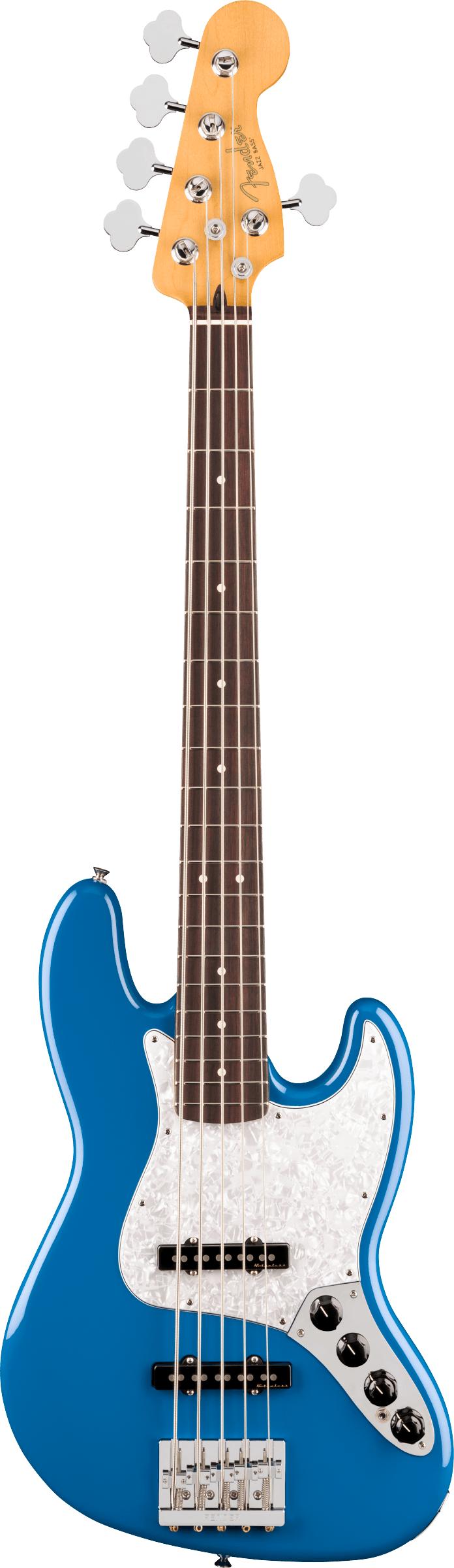 Fender Player II Modified Jazz Bass Guitar V in Electric Blue