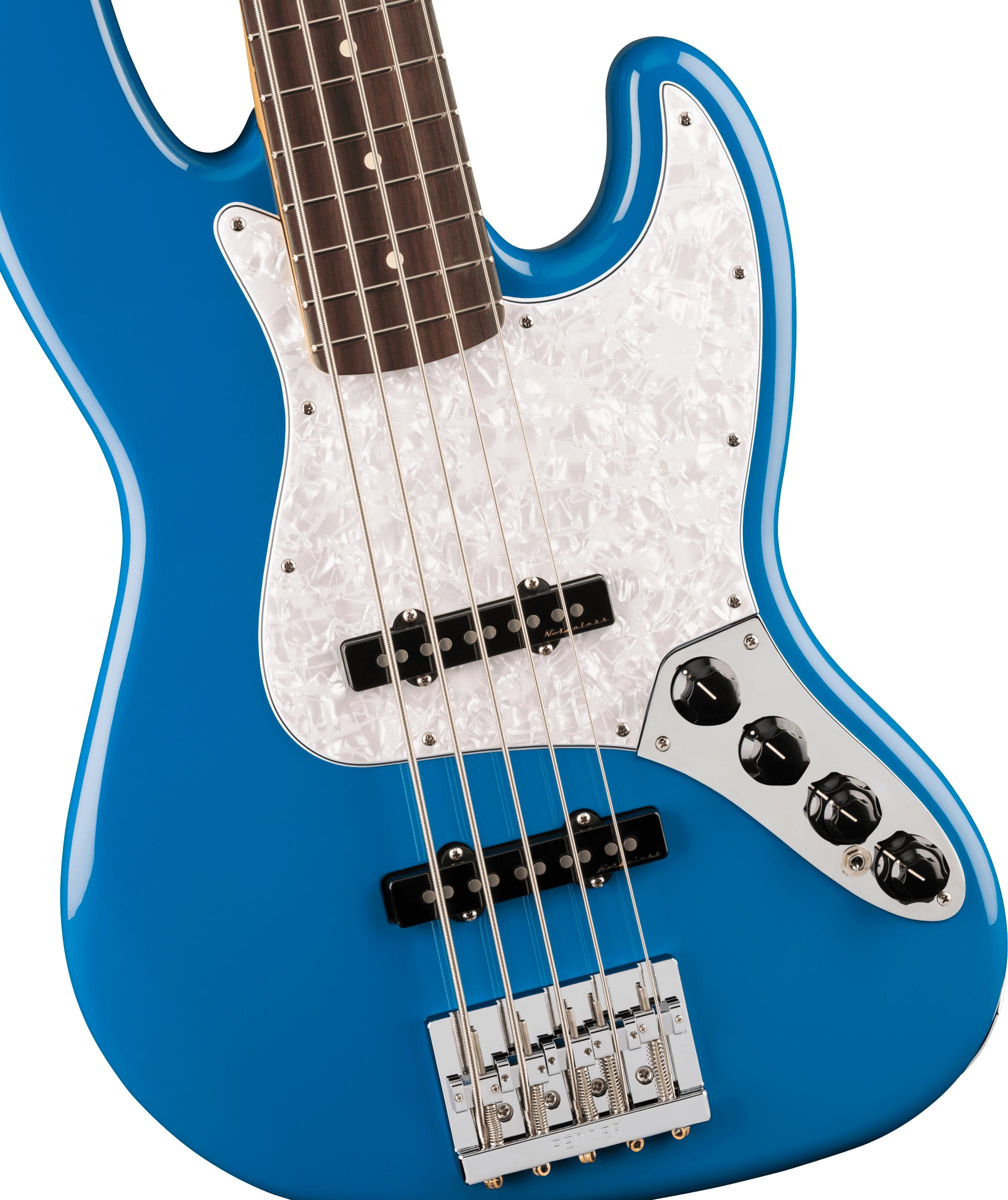 Fender Player II Modified Jazz Bass Guitar V in Electric Blue