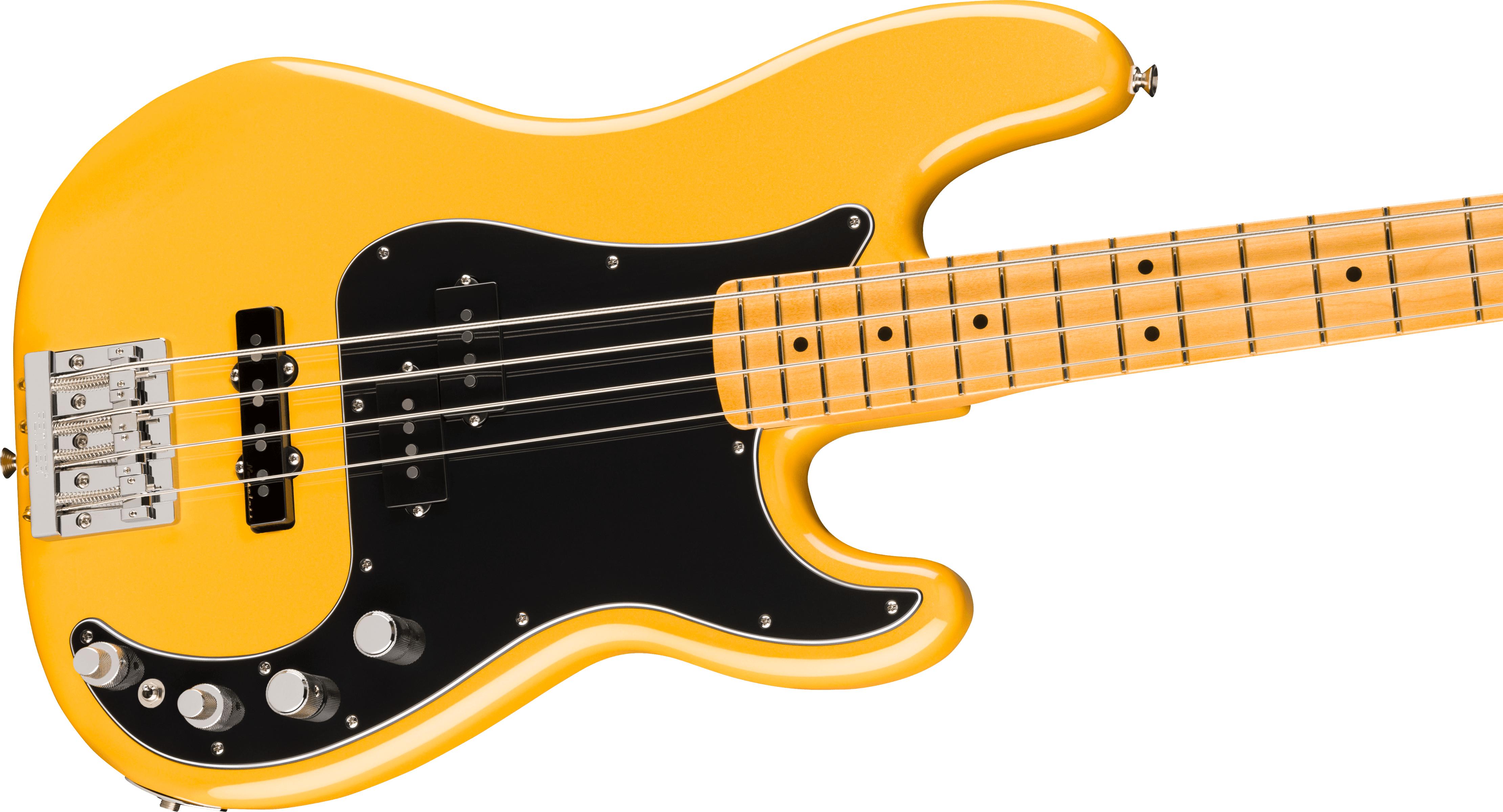 Fender Player II Modified Precision Bass Guitar in Sunshine Yellow - 0147492360_fen_ins_cbr_1_nr.jpg