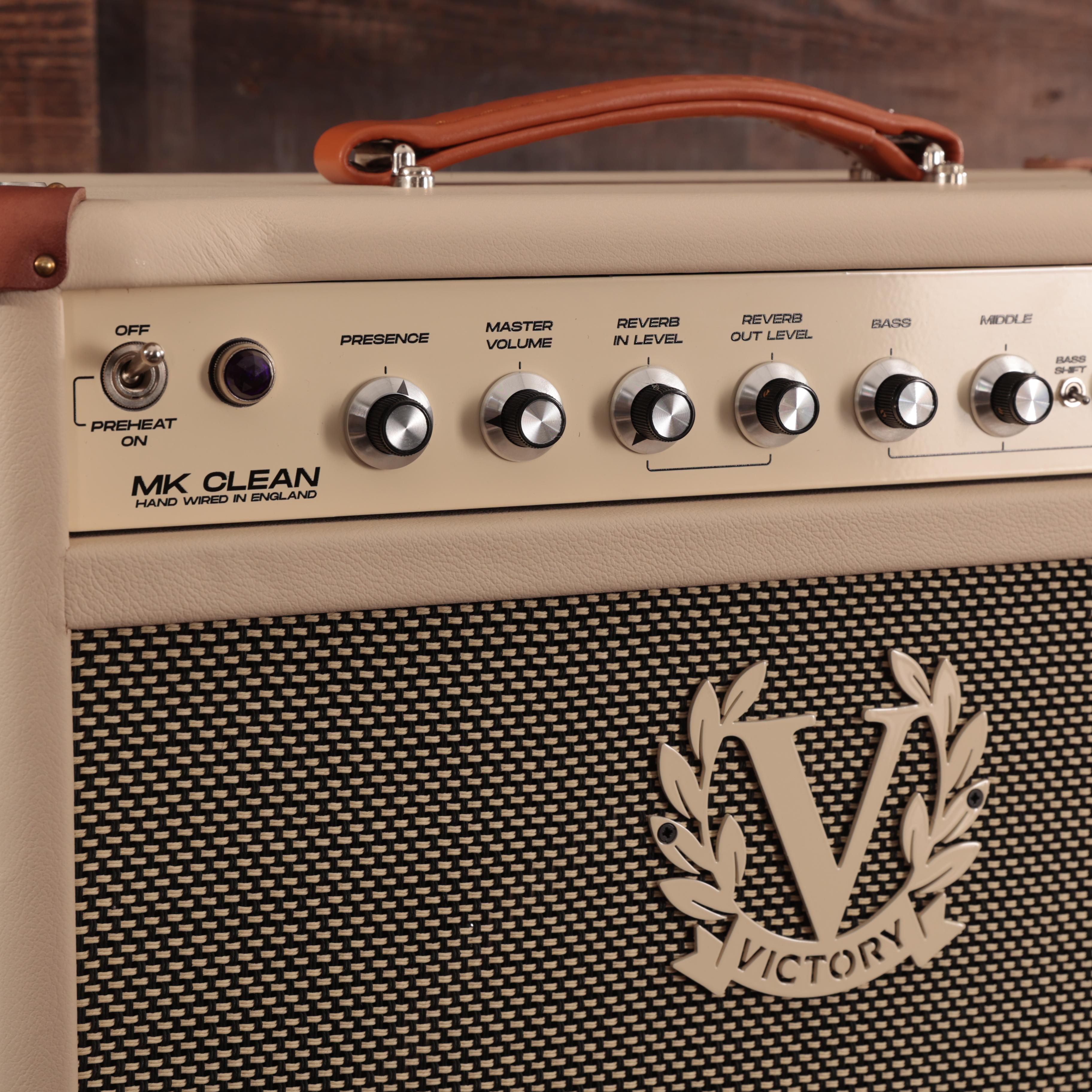 Victory MK Clean 30W 1x12 Hand-Wired Valve Amp Combo In Stone - MKCC30-BK-LA018 (18).jpg