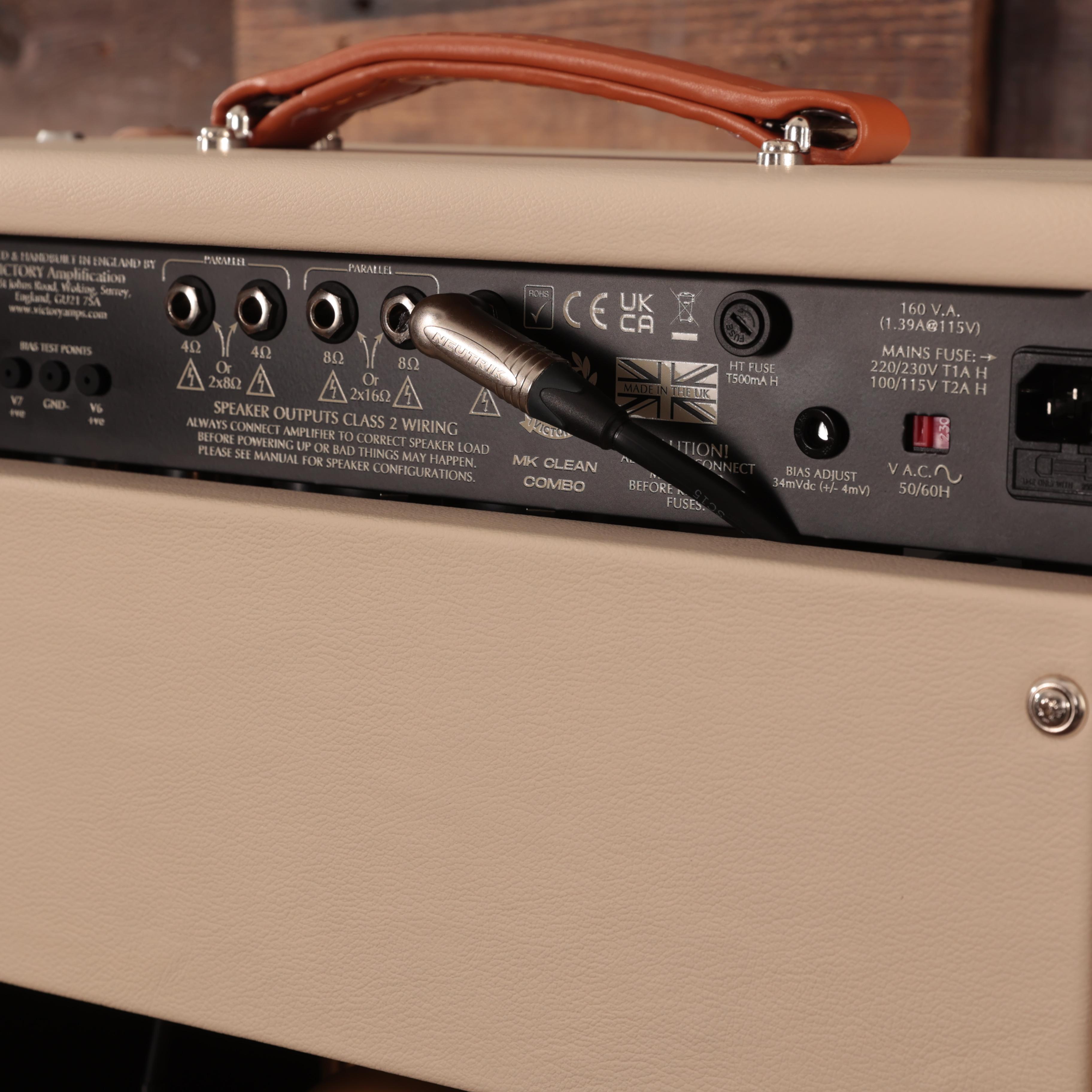 Victory MK Clean 30W 1x12 Hand-Wired Valve Amp Combo In Stone - MKCC30-BK-LA018 (22).jpg