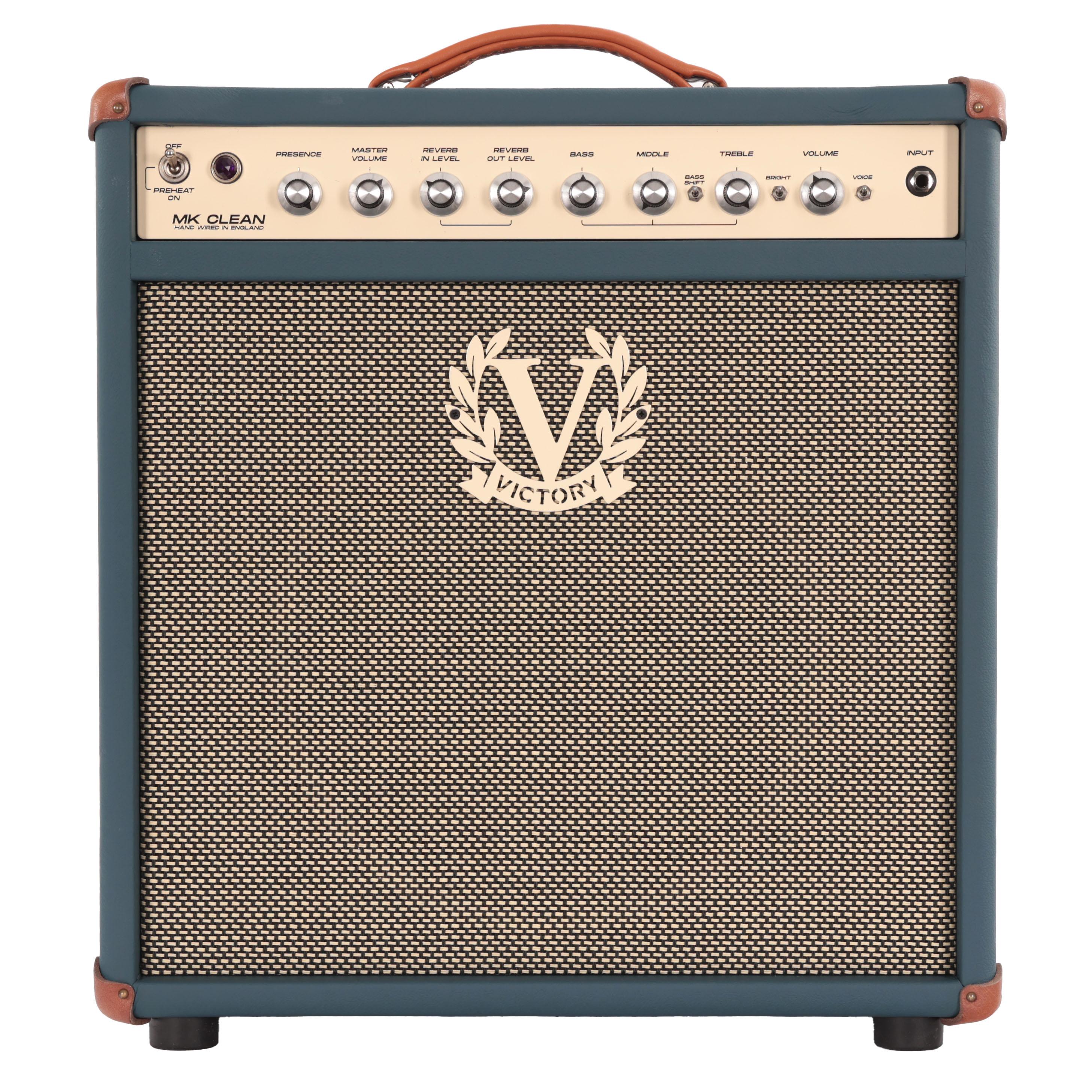 Victory MK Clean 30W 1x12 Hand-Wired Valve Amp Combo In Mallard - MKCC30-CR-CG37 (1).jpg