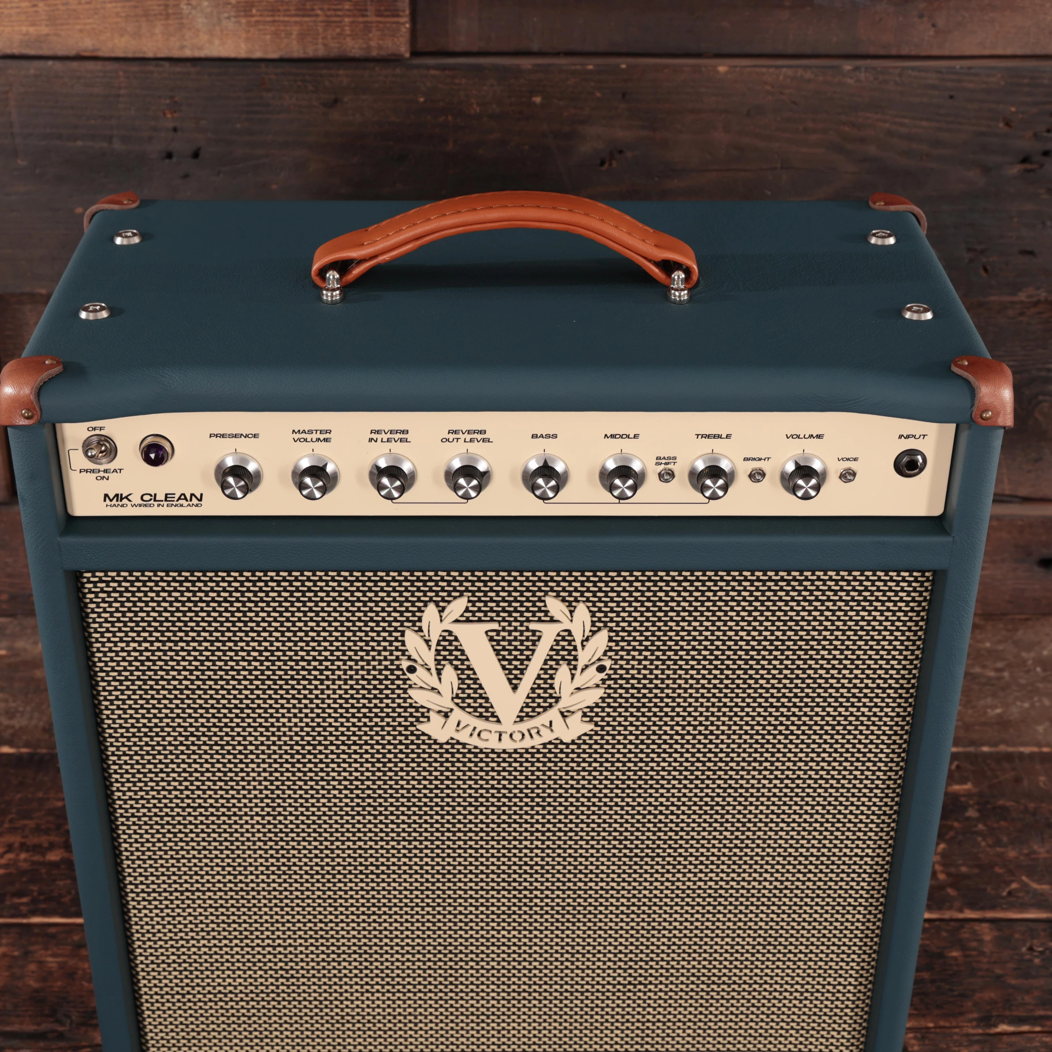 Victory MK Clean 30W 1x12 Hand-Wired Valve Amp Combo In Mallard - MKCC30-CR-CG37 (13).jpg