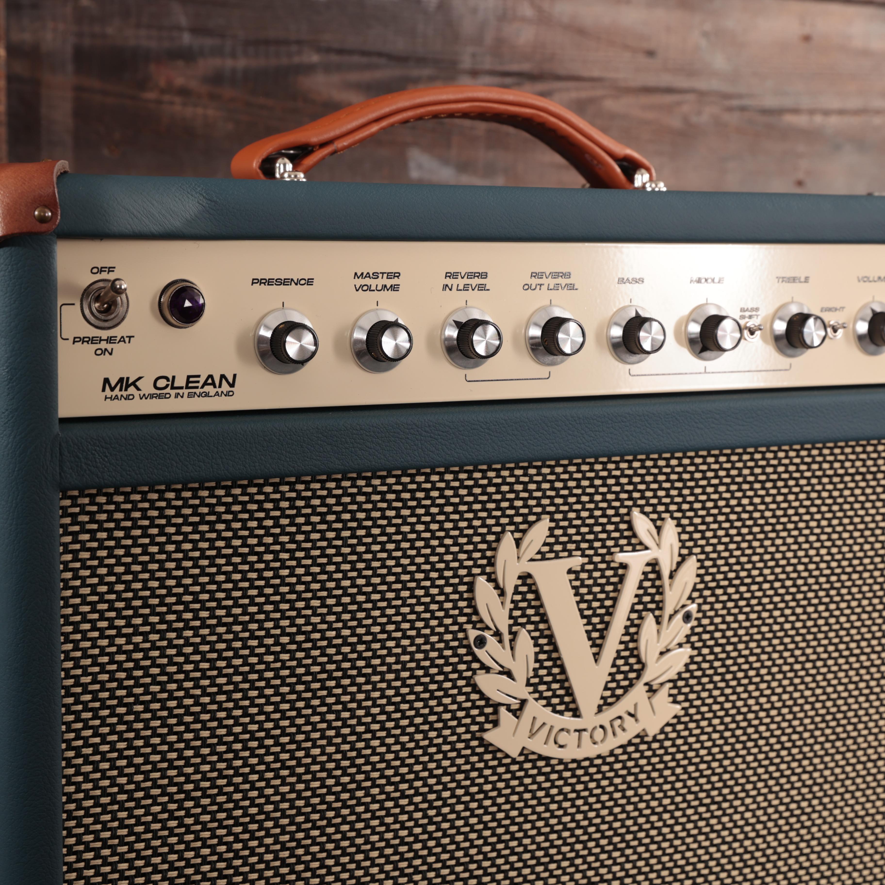 Victory MK Clean 30W 1x12 Hand-Wired Valve Amp Combo In Mallard - MKCC30-CR-CG37 (10).jpg