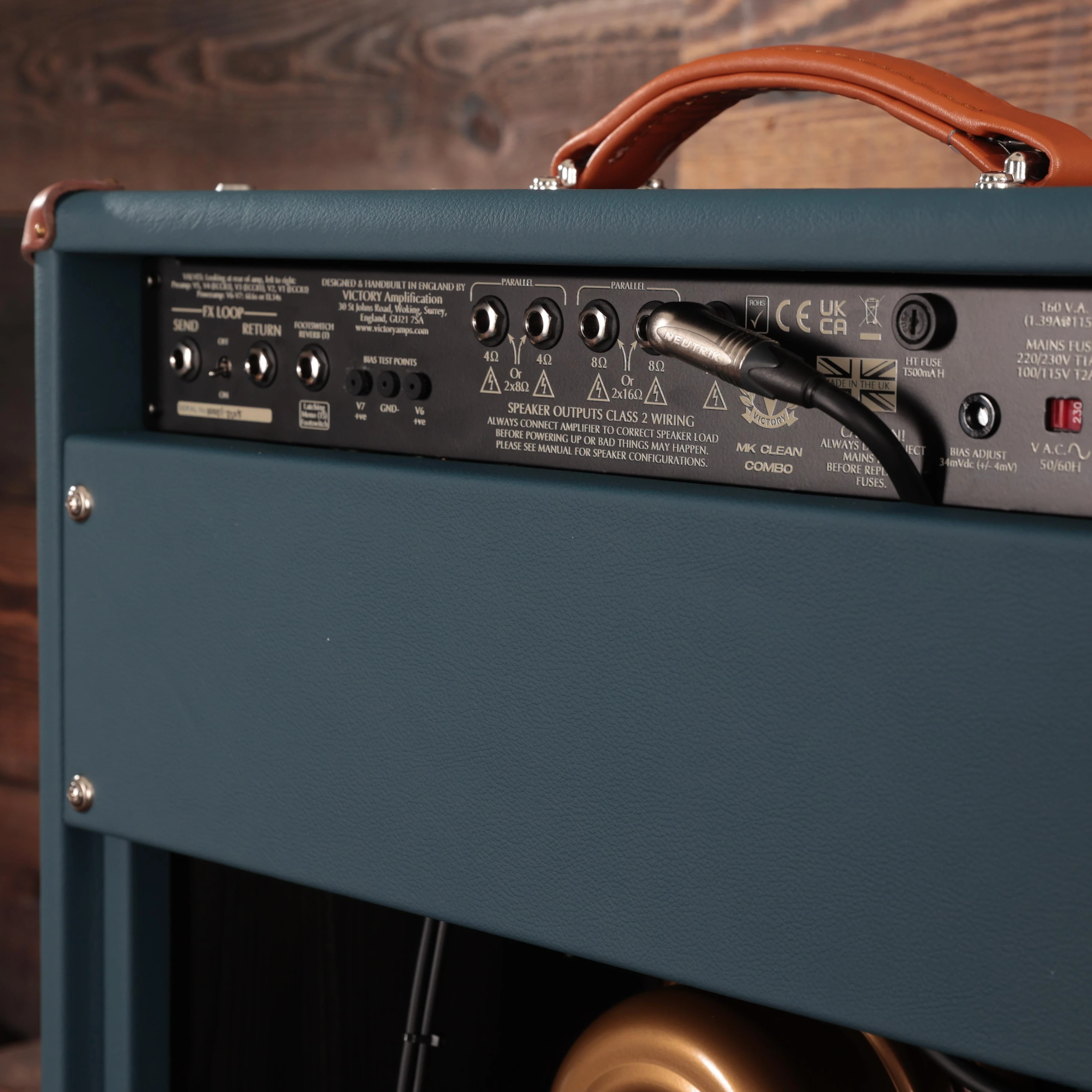 Victory MK Clean 30W 1x12 Hand-Wired Valve Amp Combo In Mallard - MKCC30-CR-CG37 (8).jpg