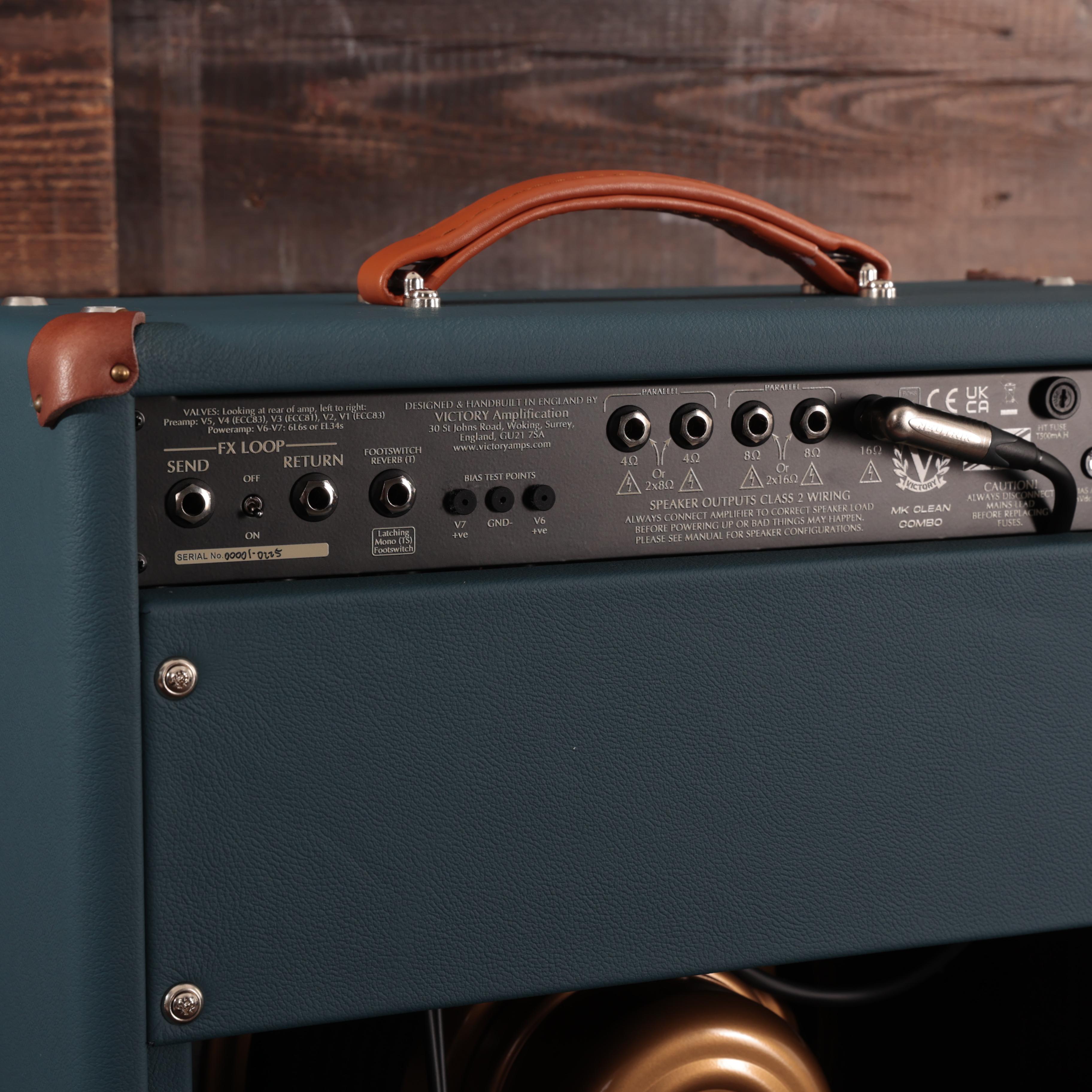 Victory MK Clean 30W 1x12 Hand-Wired Valve Amp Combo In Mallard - MKCC30-CR-CG37 (7).jpg