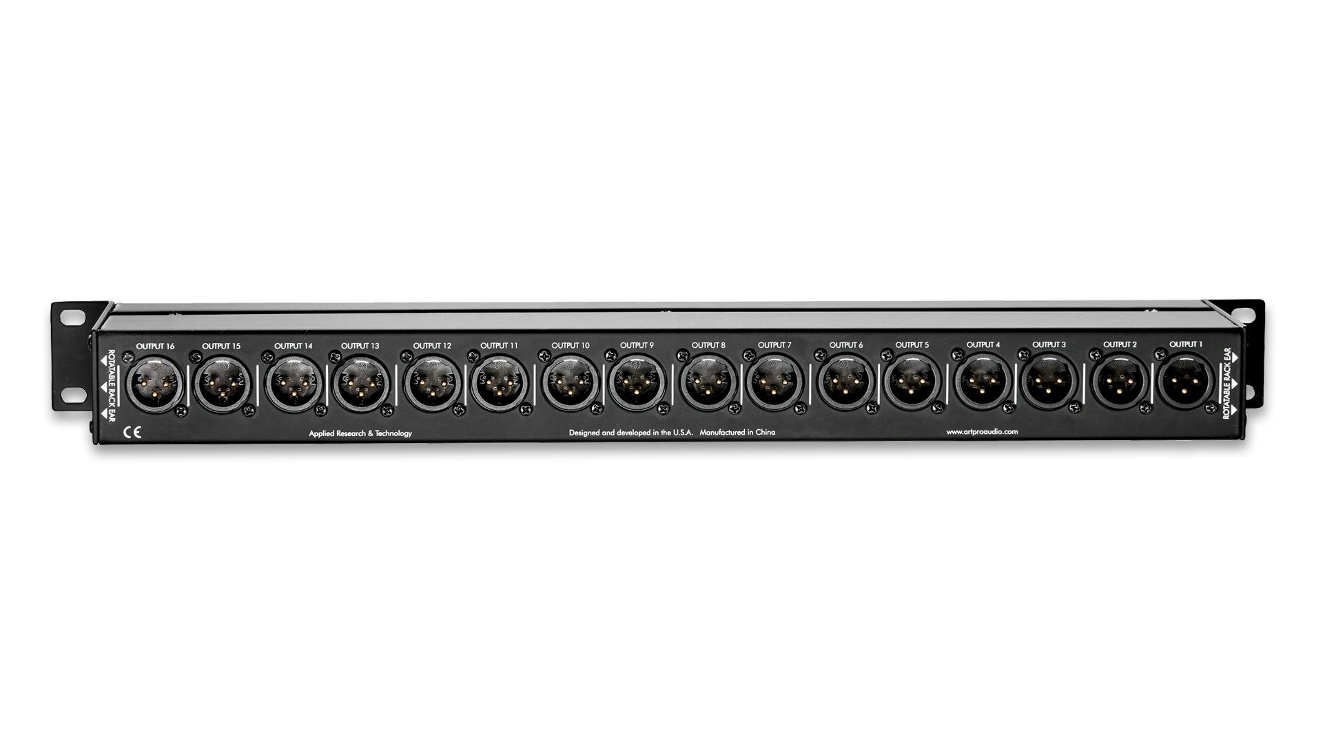 Art P16 XLR Balanced Patch Bay - Andertons Music Co.