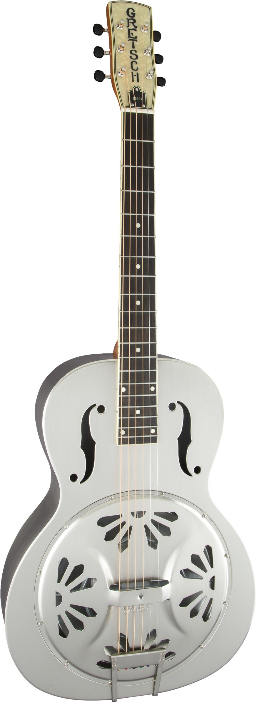 Gretsch G9221 Bobtail Round-Neck Acoustic Electric Steel Body Resonator Guitar - 2716015000_gtr_frtangleright_001_rr.jpg