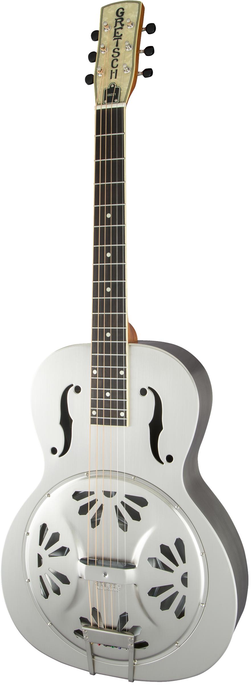 Gretsch G9221 Bobtail Round-Neck Acoustic Electric Steel Body Resonator Guitar - 2716015000_gtr_frtangleleft_001_rr.jpg