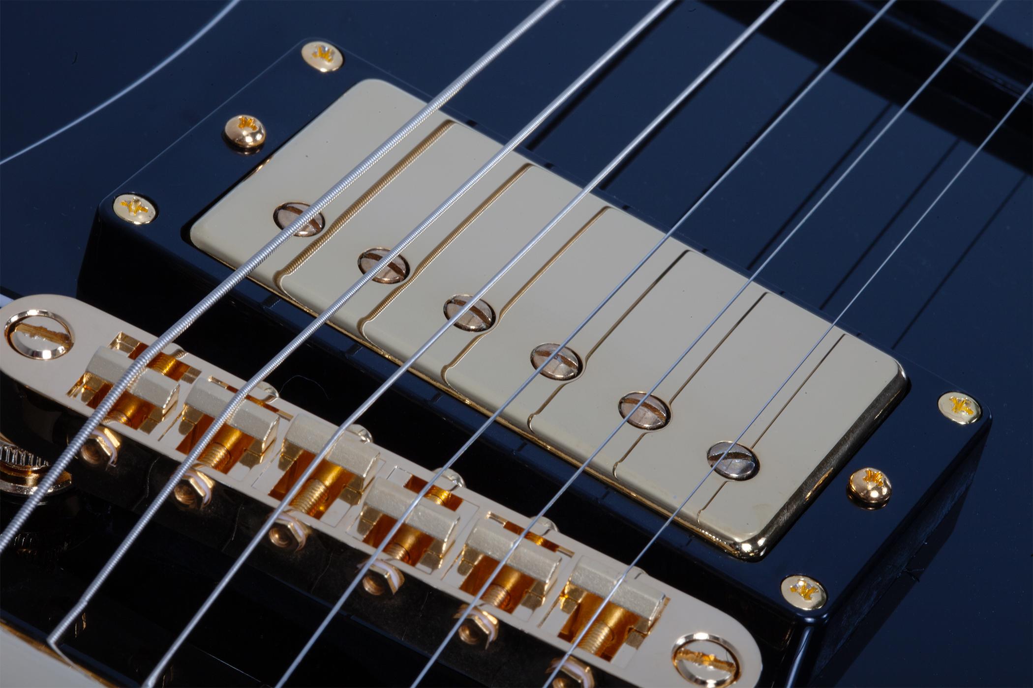 Schecter Zacky Vengeance ZV-H6LLYW66D Electric Guitar in Black - ZV H6LLYW66D Sustainiac RH BRIDGE PICKUP CLOSE copy.jpg