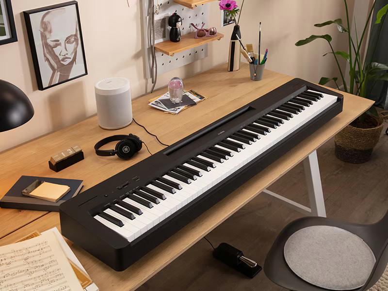Yamaha P-145BT Digital Piano in Black with Bluetooth - P-145BT (6).jpg