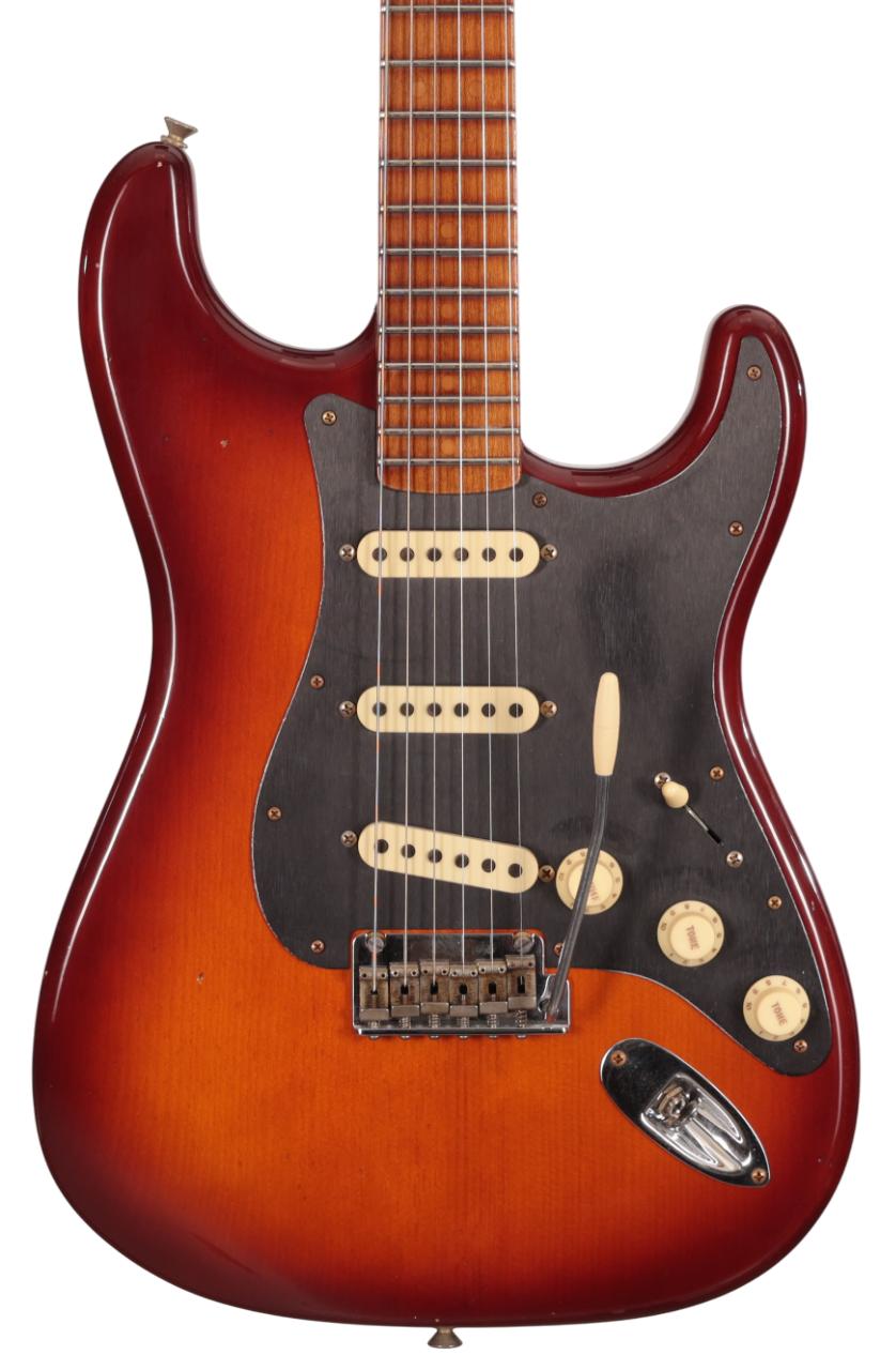 Fender Custom Shop '63 Journeyman Relic Stratocaster in Super Faded Aged Violin Sunburst - XN17189 (2)-hero.jpg