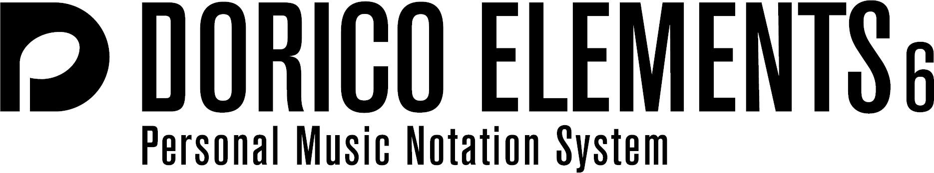 Steinberg Dorico 6 Notation Software - Elements Educational Copy - Dorico Elements 6 claim black.jpg