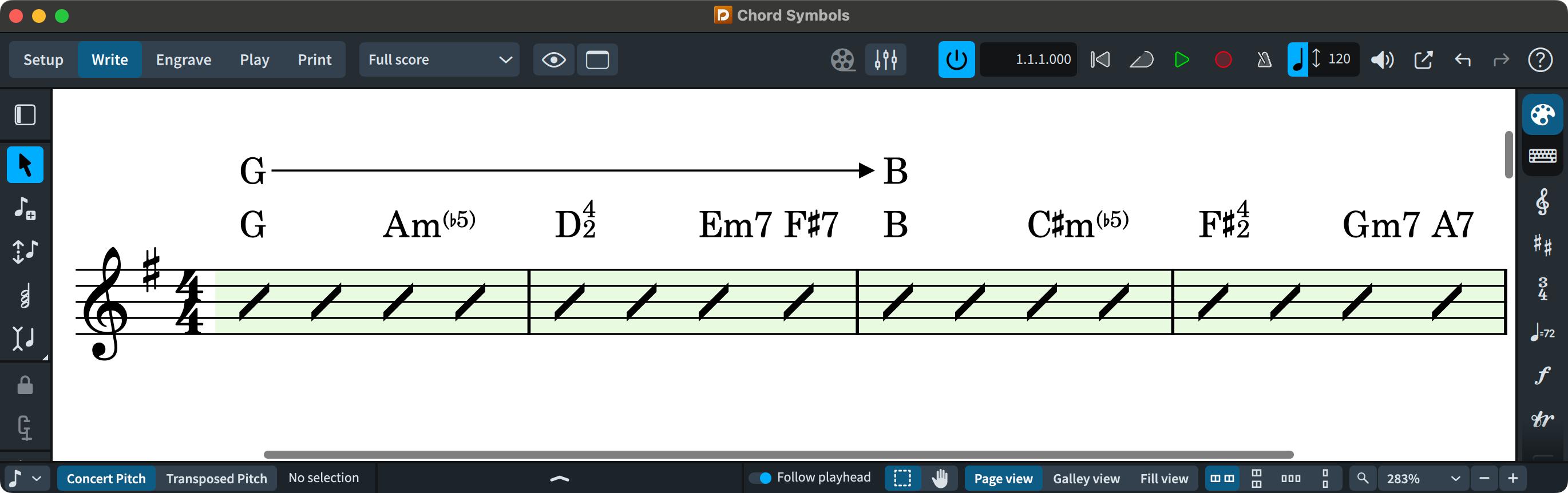 Steinberg Dorico 6 Notation Software - Elements Educational Copy - Chord Symbols.jpg