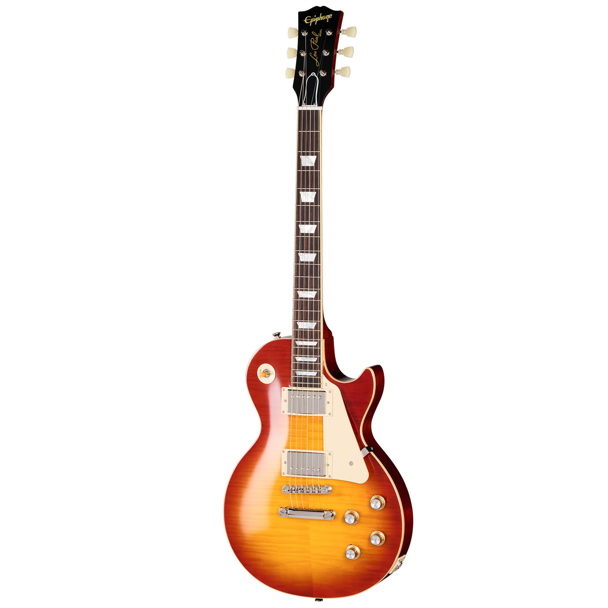 Epiphone 1960 Les Paul Standard Reissue in Washed Cherry Burst