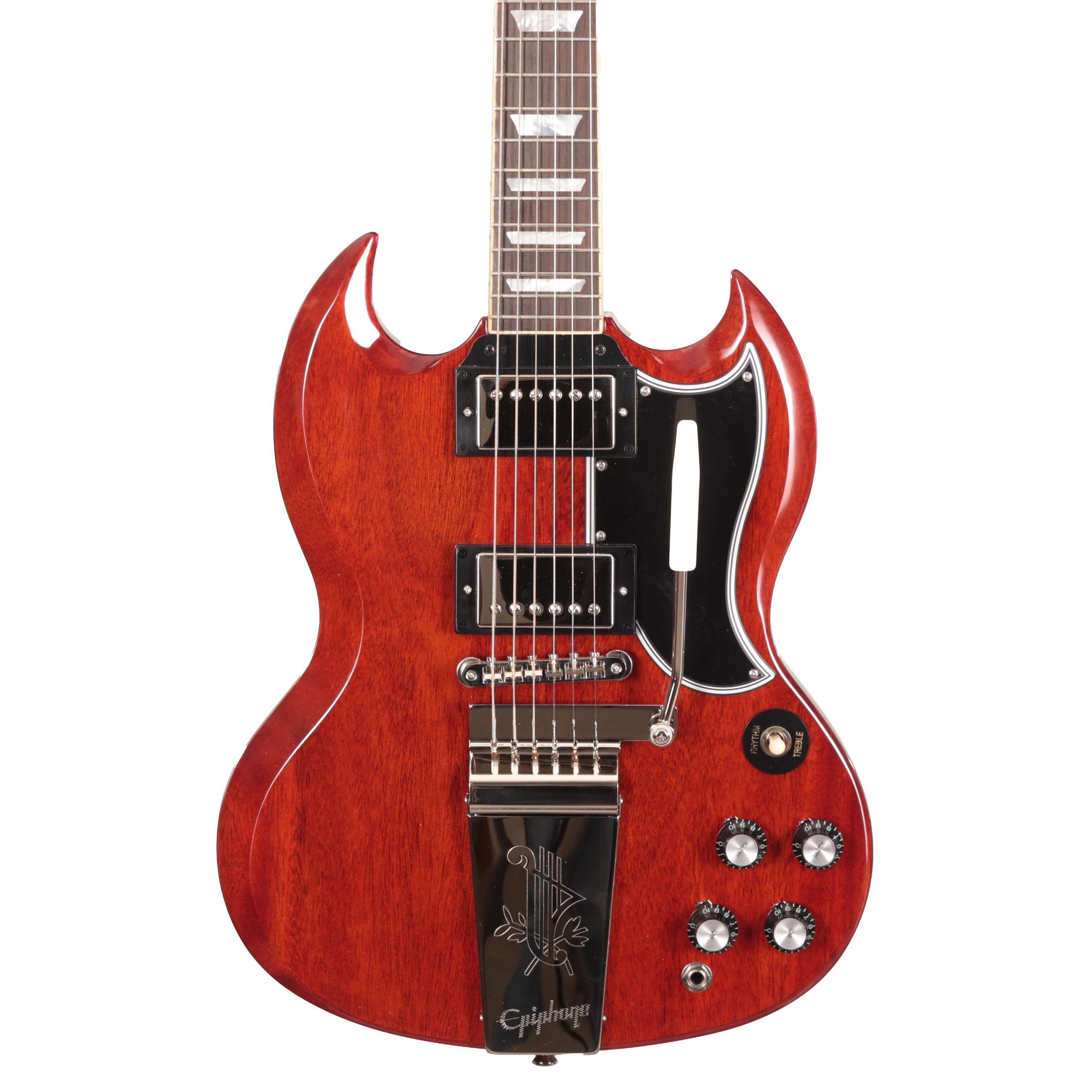 Epiphone 1964 SG Standard with Maestro Vibrola Reissue in Cherry Red - 24121522743 (2).JPG.jpg