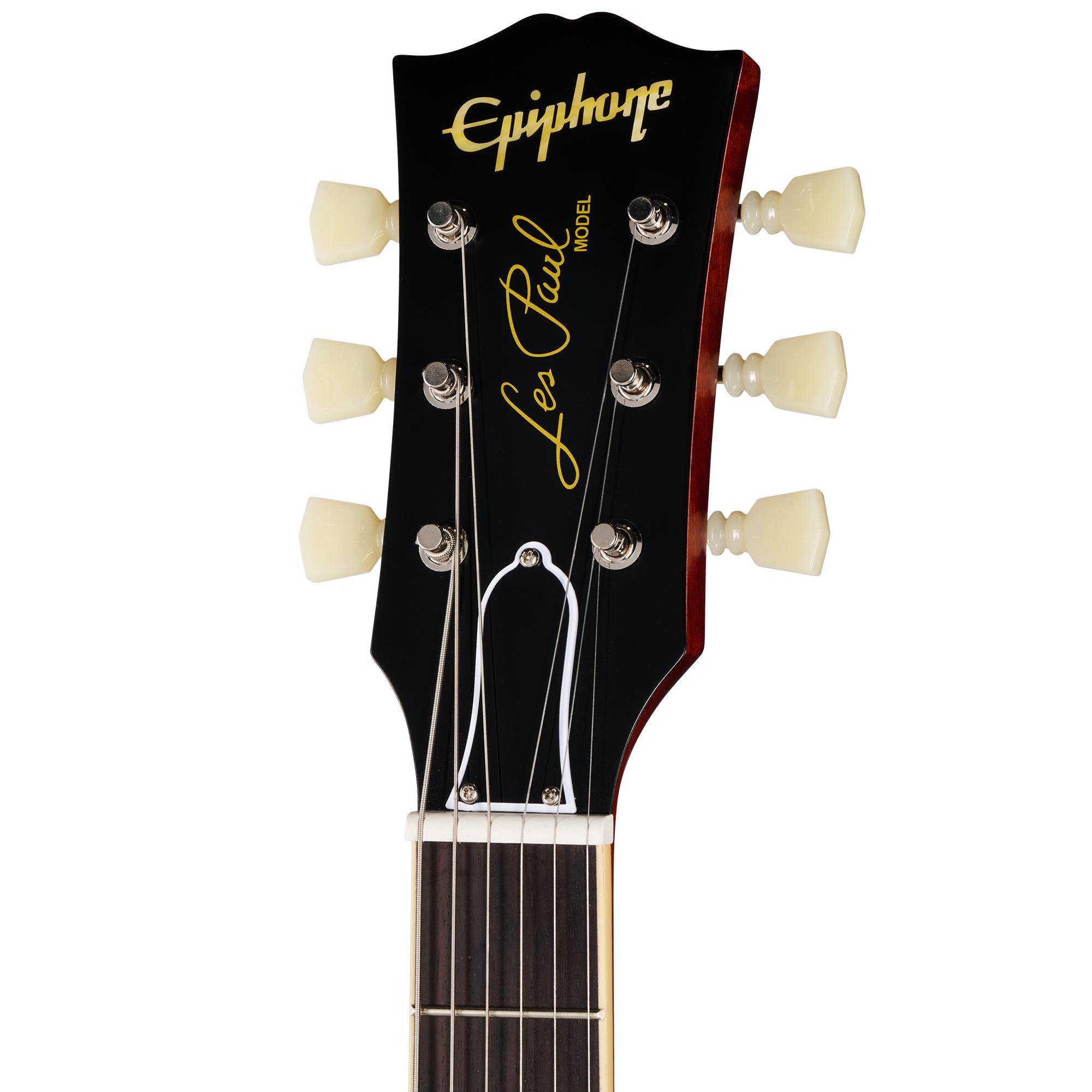 Epiphone Inspired by Gibson Custom 1960 Les Paul Standard Reissue Electric Guitar in Iced Tea Burst - ECLPR0ITNH1_hs.jpg
