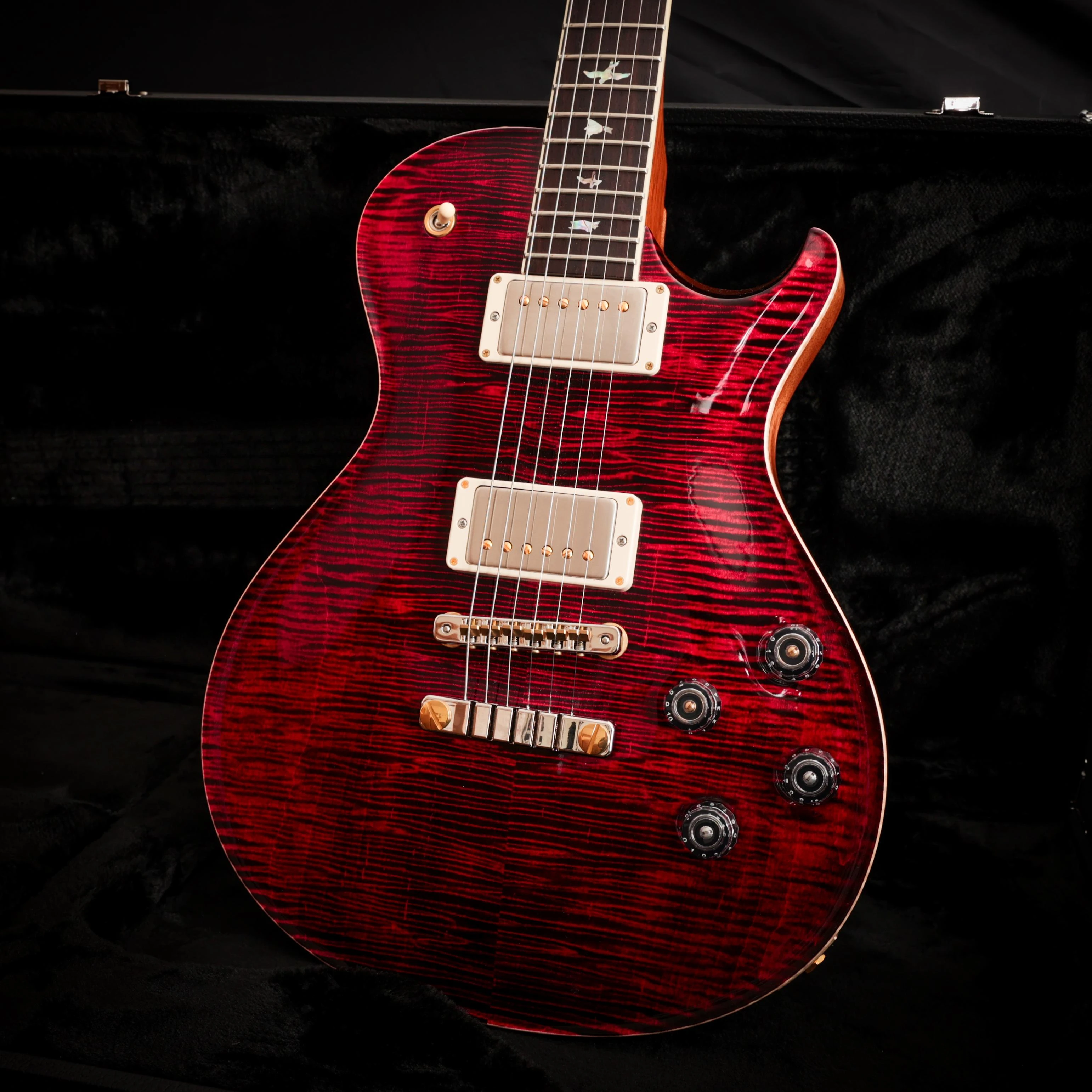 PRS McCarty 594 Singlecut 10-Top Electric Guitar in Red Tiger - 0392931 (18).jpg
