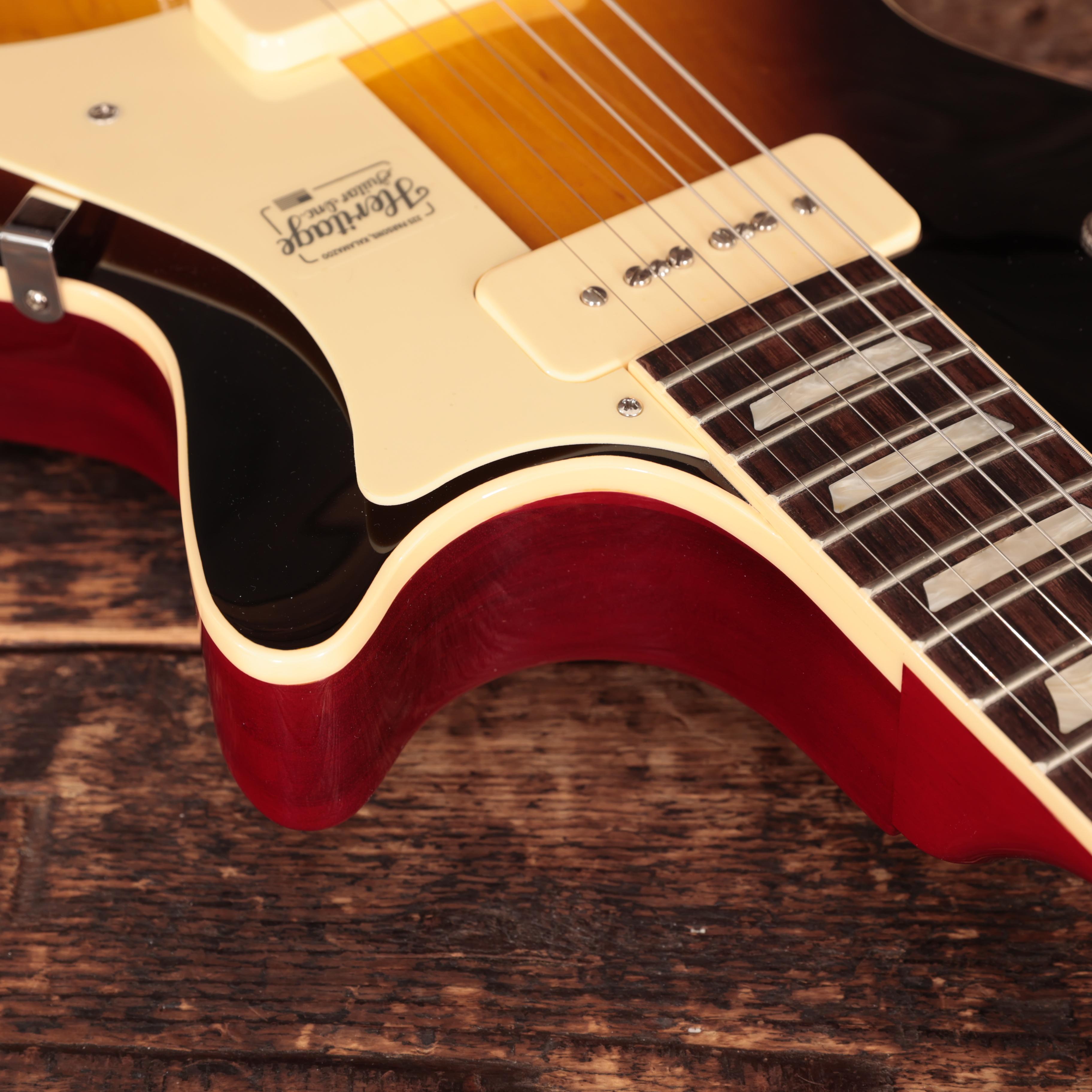 Heritage Standard Collection H-150 P90 Electric Guitar in Original Sunburst  - 1240678 (12).JPG