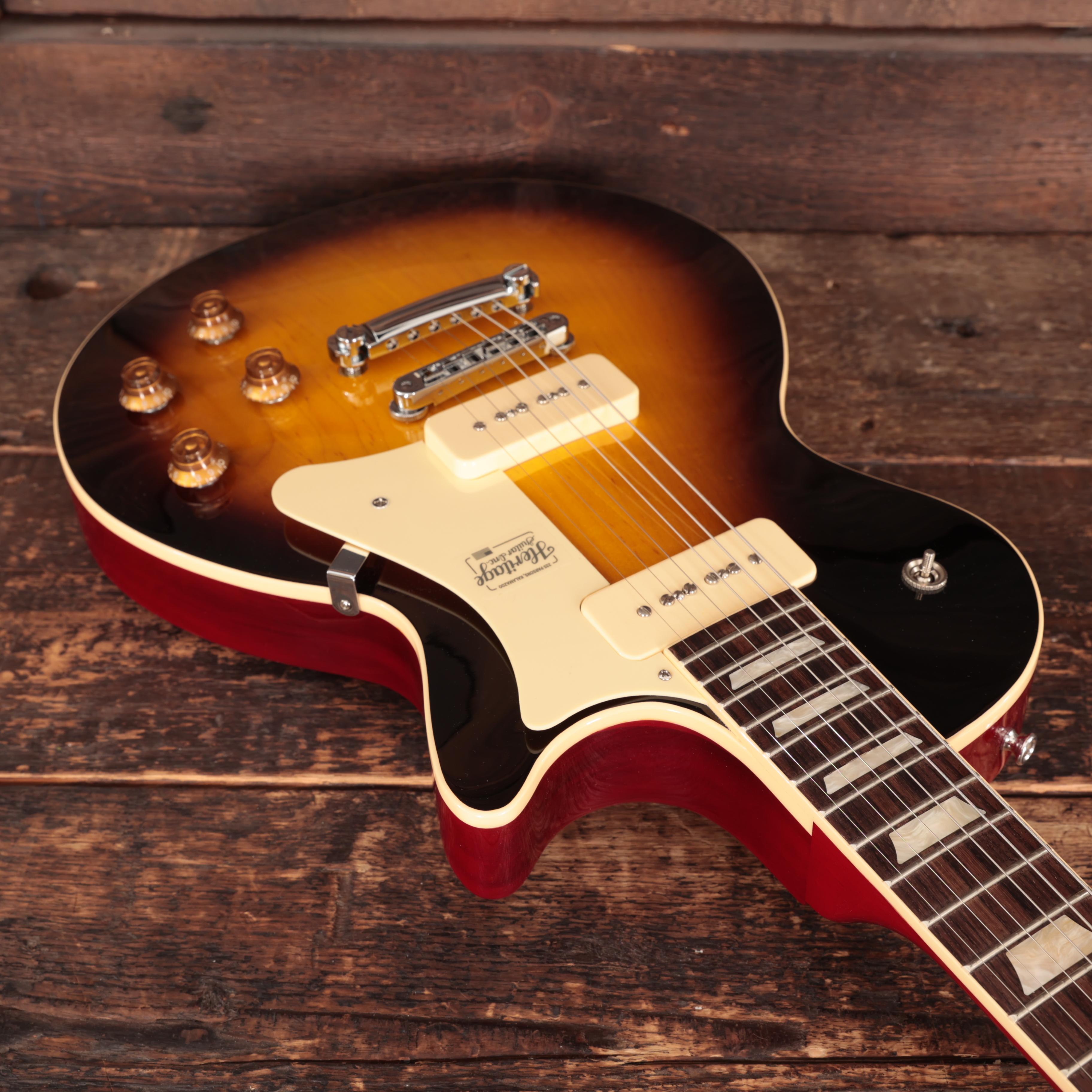 Heritage Standard Collection H-150 P90 Electric Guitar in Original Sunburst  - 1240678 (11).JPG