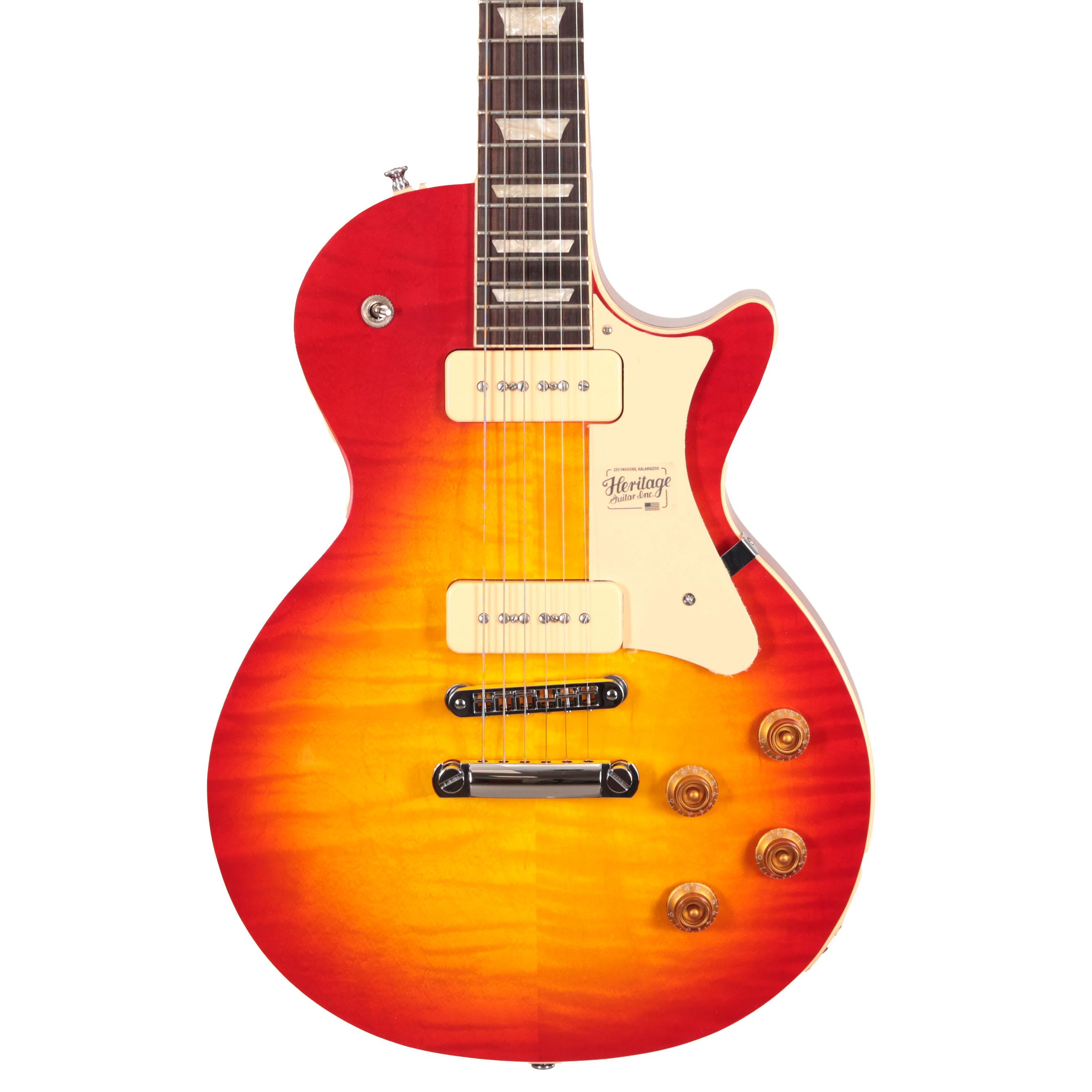 Heritage Standard Collection H-150 P90 Electric Guitar in Vintage Cherry Sunburst - 1230951 (2).JPG