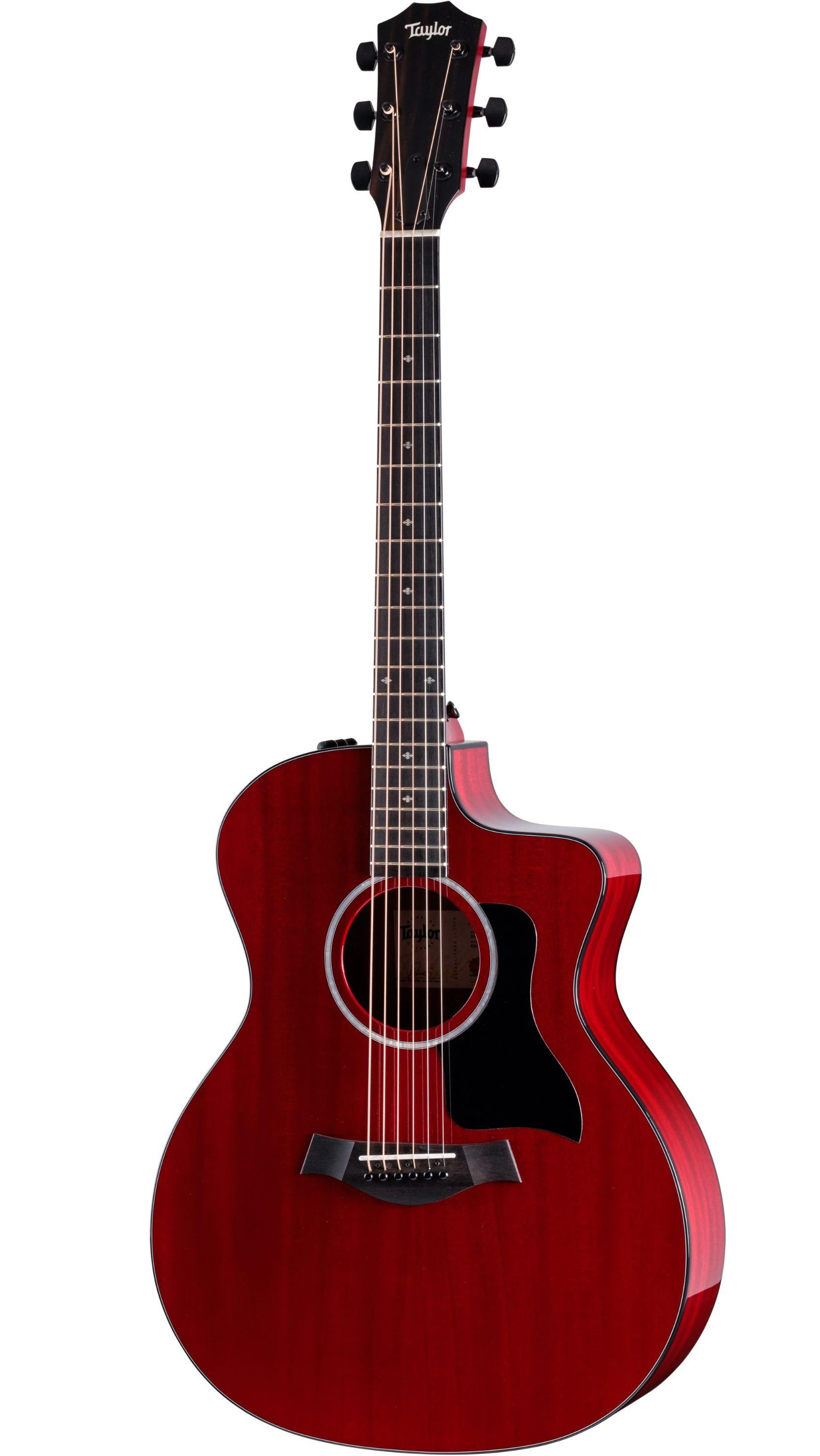 Taylor 224ce Special Edition Electro Acoustic in Trans Red - 224CE-RED (2).jpg