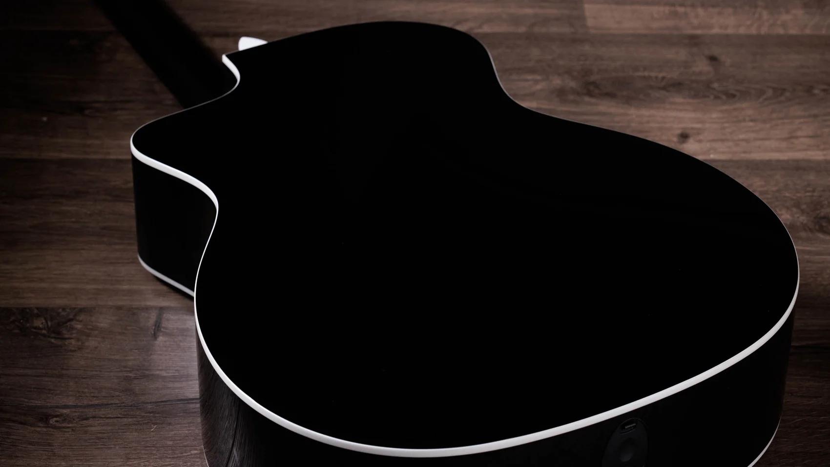 Taylor 214ce Plus Special Edition Electro Acoustic Guitar in Trans Grey - 214CE-GREY-Trans-Grey-Back.jpg