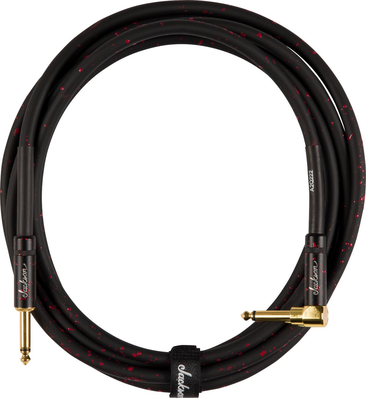 Jackson High Performance Cable in Black and Red - 2991093002_jac_acc_frt_2_nr.jpg