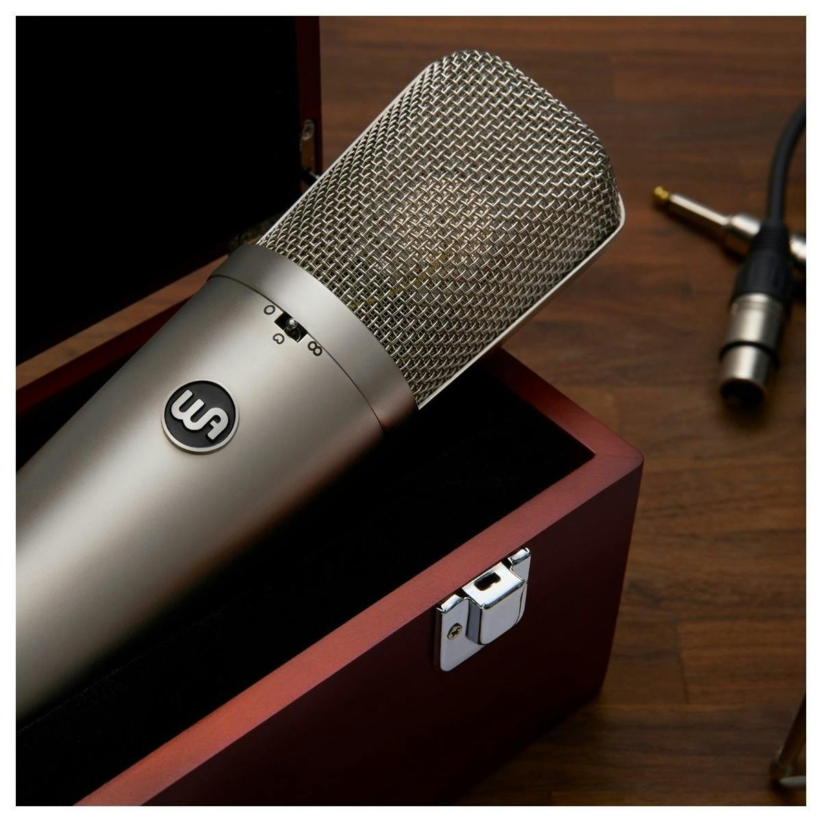 Warm Audio WA-87 R2 Vintage Condenser Microphone in Nickel