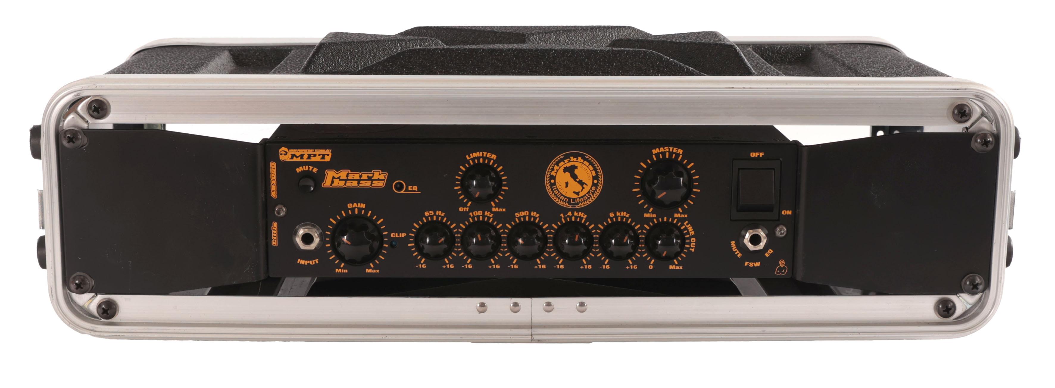 Second Hand MarkBass Little AG 1000 Bass Amp Head in Rack Case 687 - SH-241-4687 (2).jpg