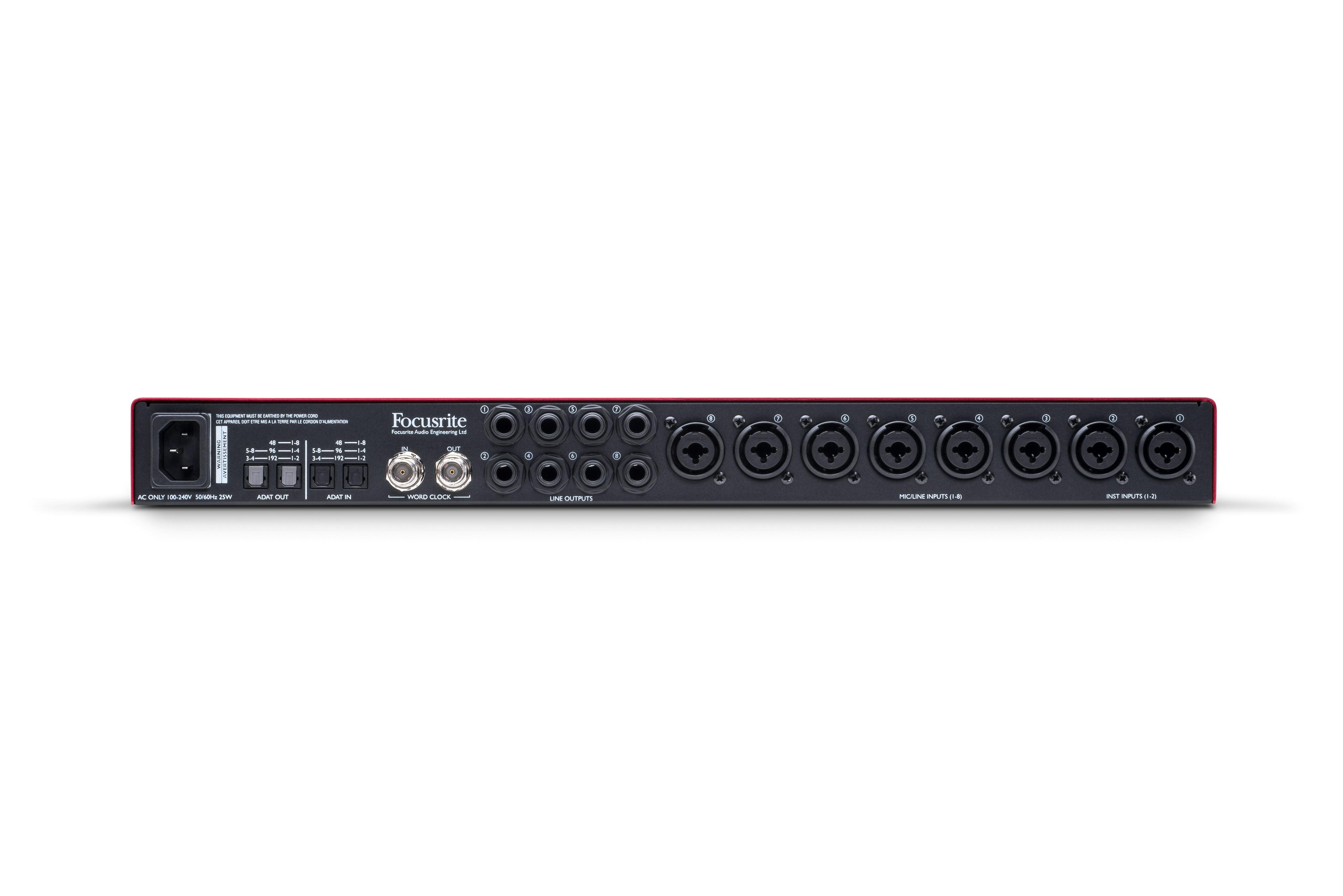 Focusrite Scarlett Octopre Dynamic Preamp Unit - 129494-Scarlett-OctoPre-Dynamic_rear.jpg