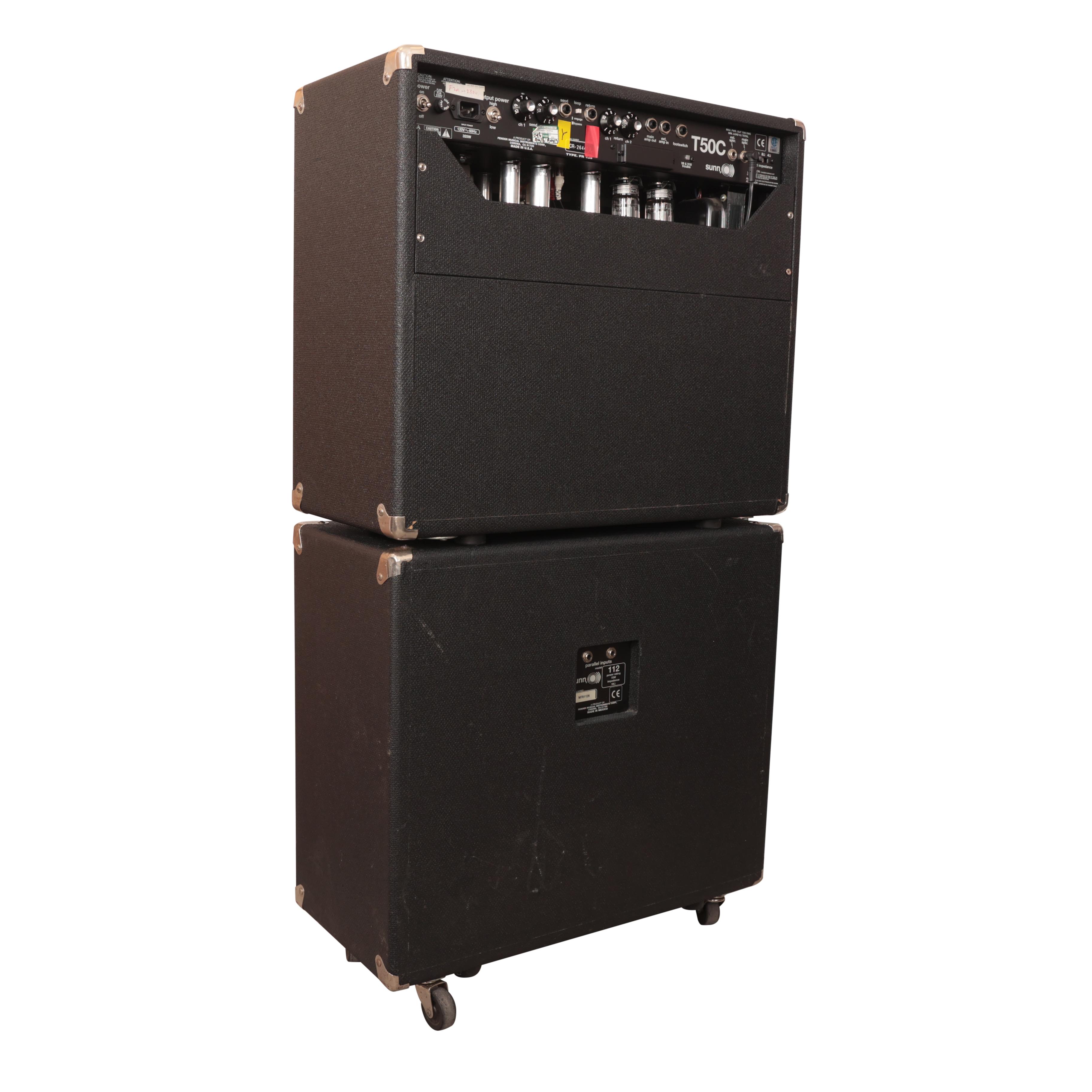 Second Hand Sunn T50C Valve Guitar Combo with Extension Cab 1017 - SH-122-1017 (4).jpg