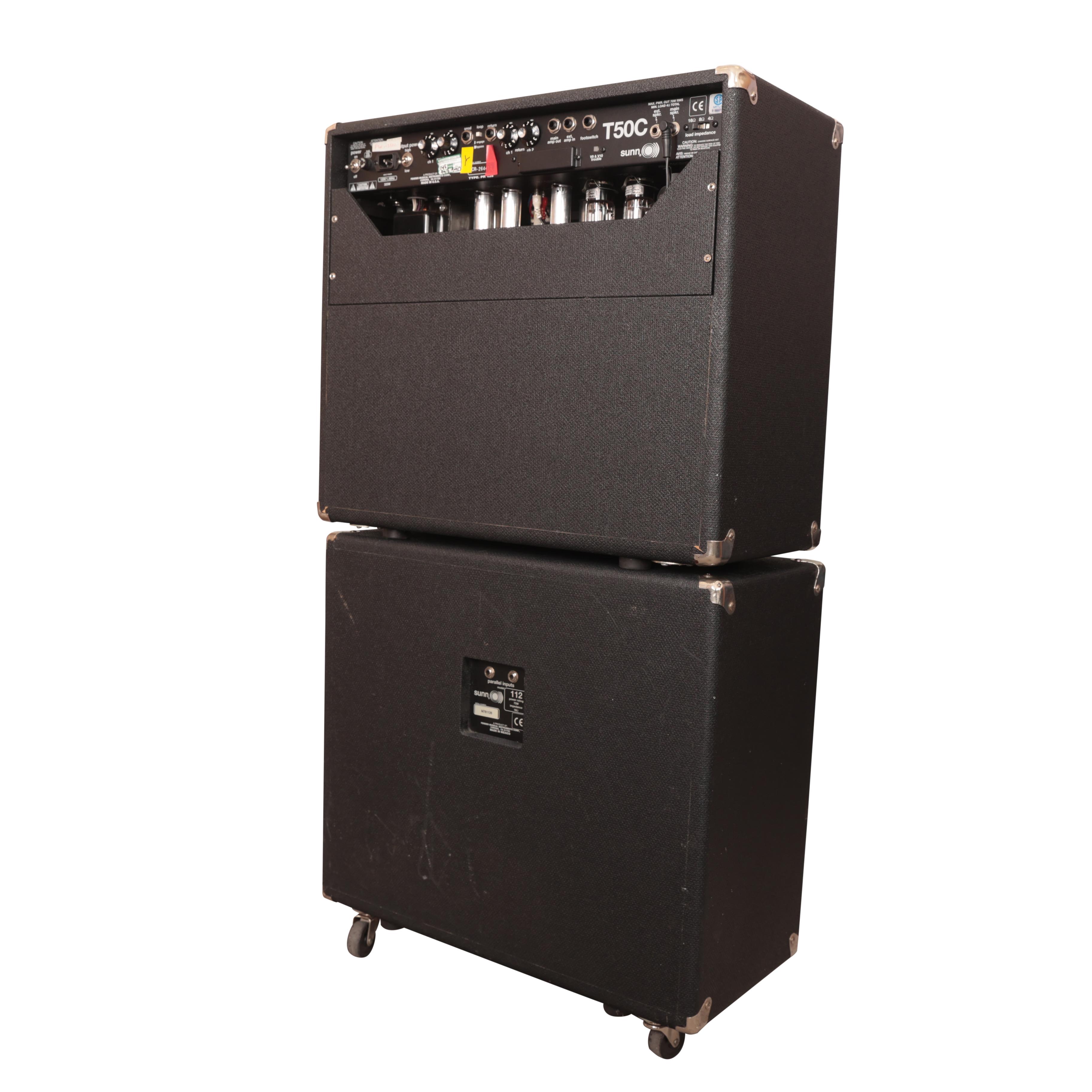 Second Hand Sunn T50C Valve Guitar Combo with Extension Cab 1017 - SH-122-1017 (5).jpg