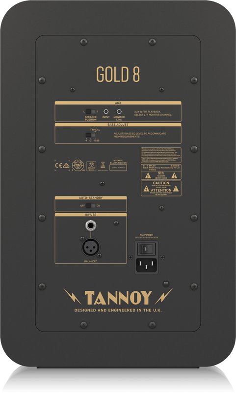 Tannoy Gold 8 Studio Monitor - Andertons Music Co.