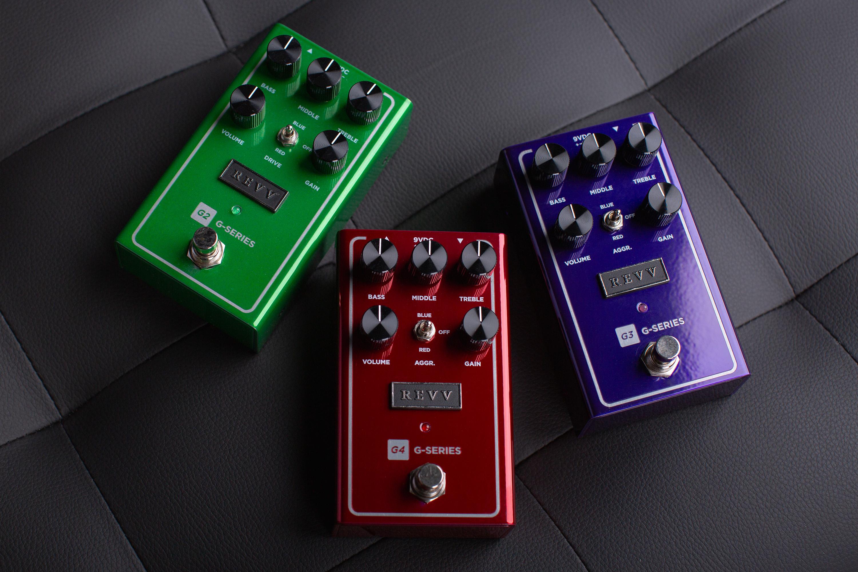 Revv Amplification G4 V2 Preamp Overdrive & Distortion Pedal in Red - REVV - G-Series - V2.jpg