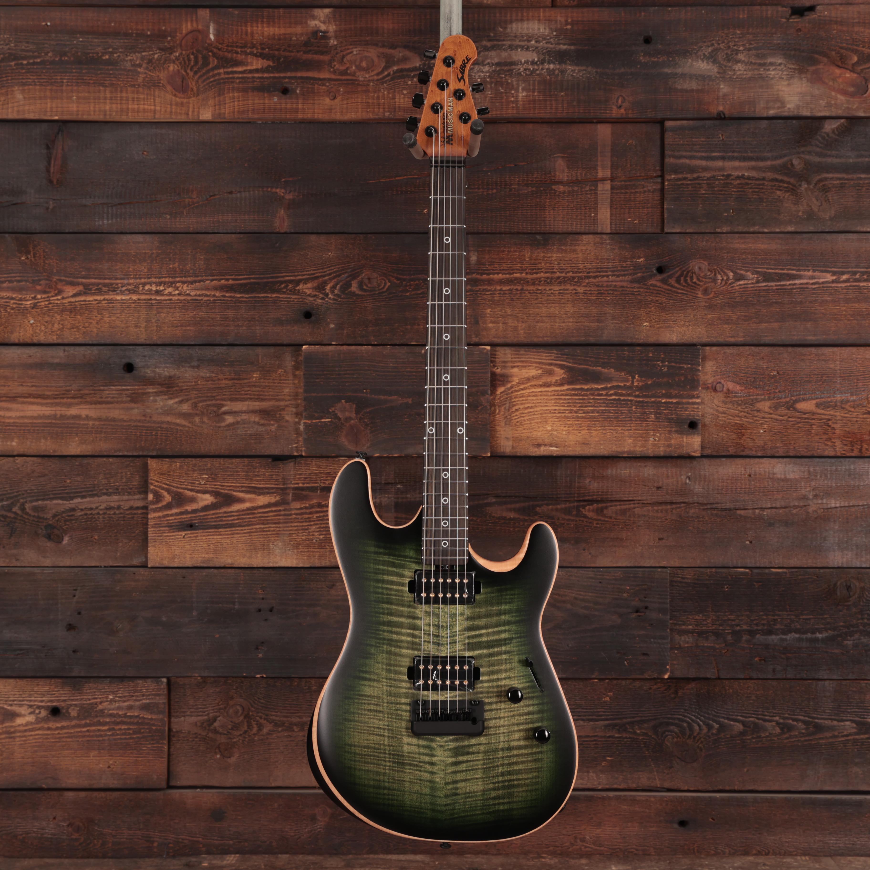 Music Man Sabre Rabea Massaad Electric Guitar, Emerald Hill - s12057 (4).JPG