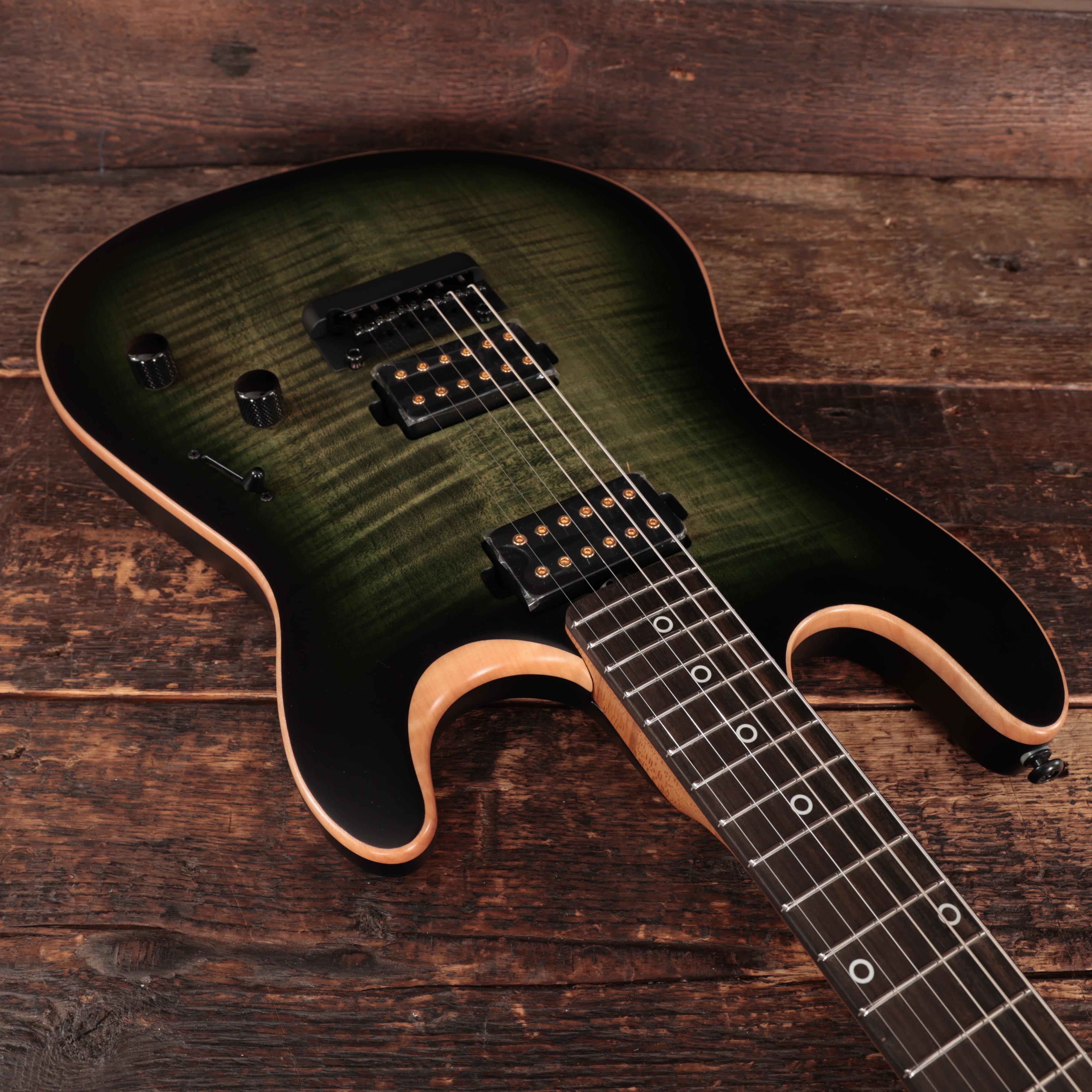 Music Man Sabre Rabea Massaad Electric Guitar, Emerald Hill - s12057 (11).JPG