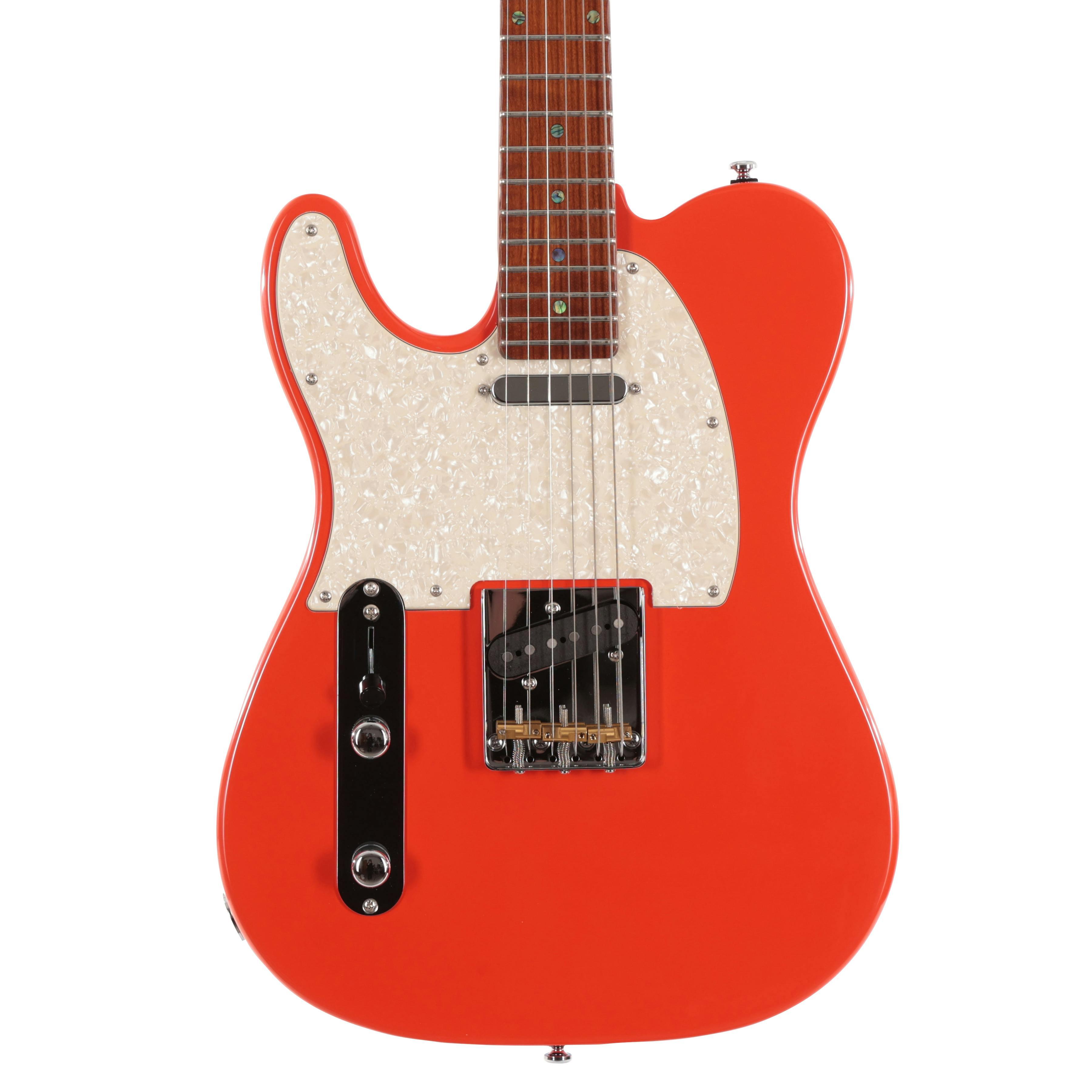 B Stock : Sire Larry Carlton T7 Left Handed Electric Guitar in Fiesta Red 001 - T7LHFRD-T7LHFRD-2.jpg