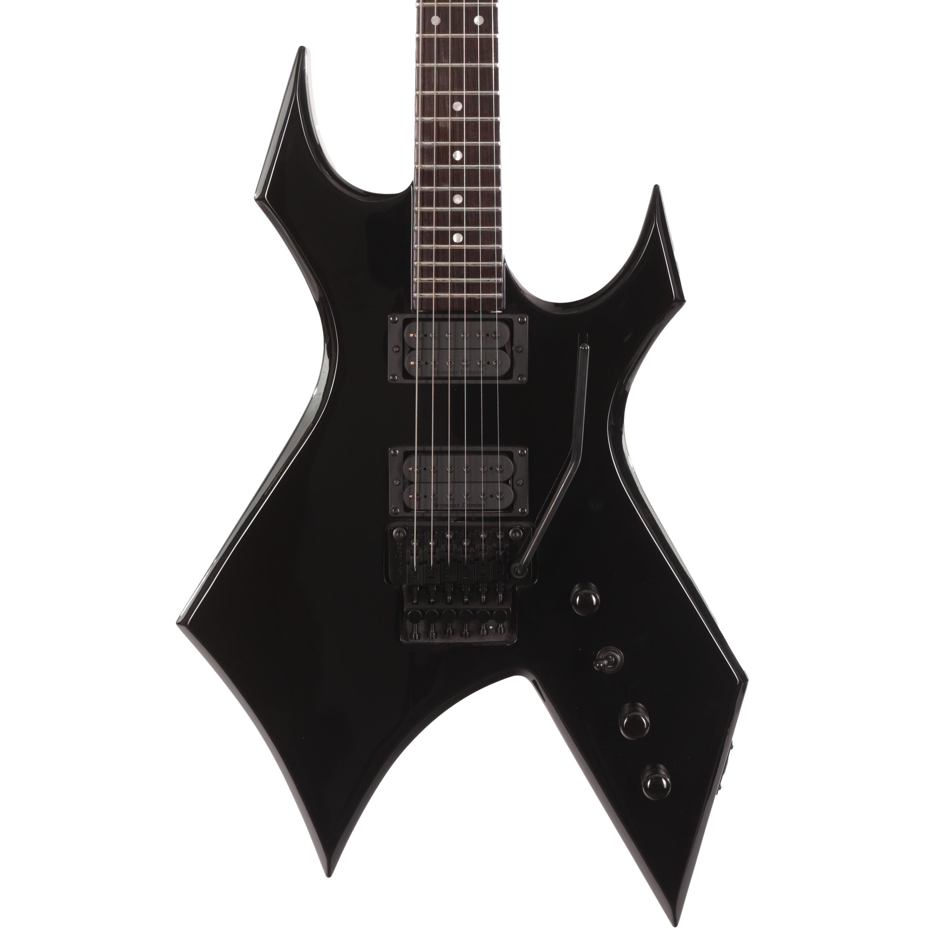 BC Rich Warlock Legacy Floyd Rose Guitar in Black - WARLEGACYNFGB (2).jpg