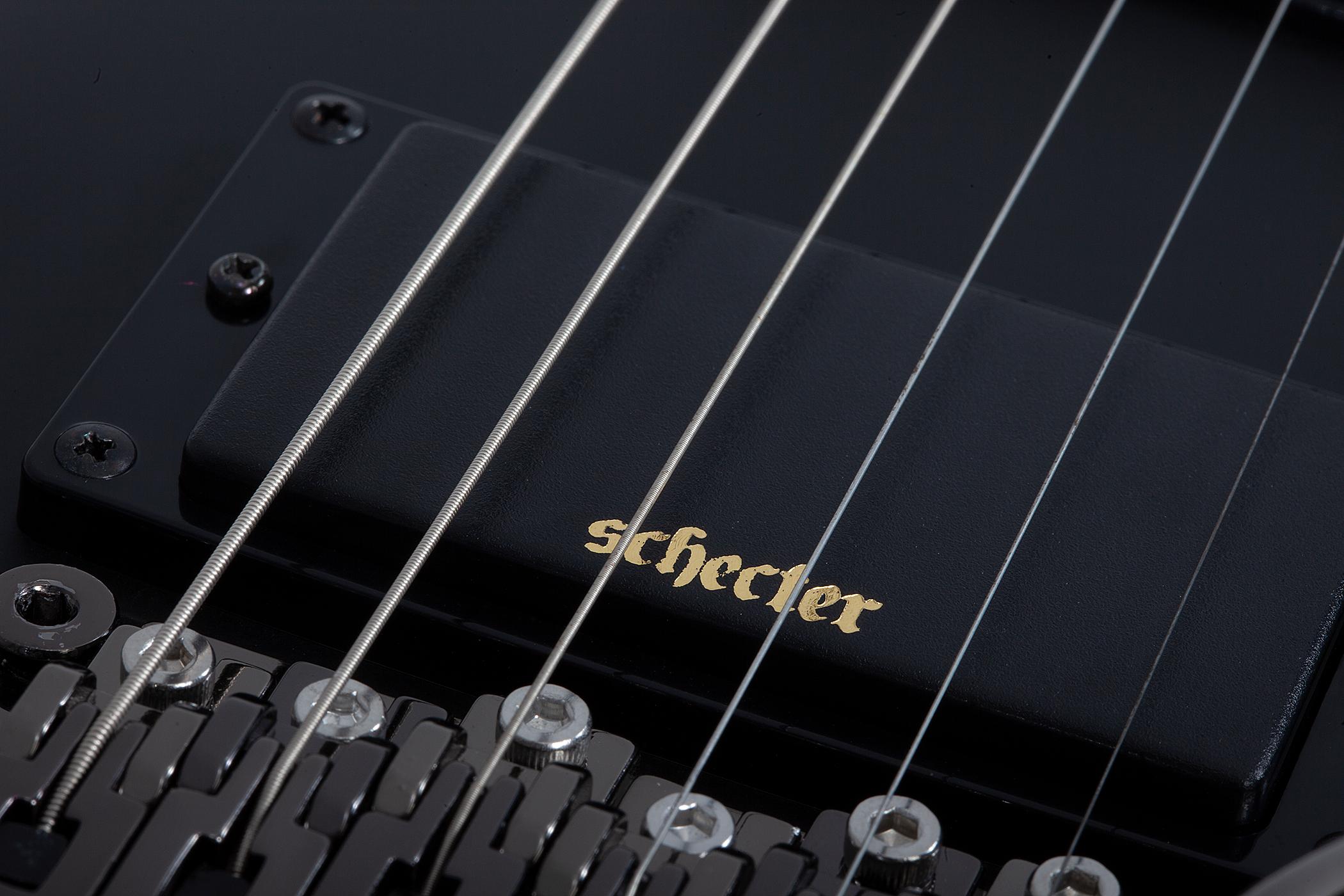 Schecter Demon 6 FR S Electric Guitar in Aged Black Satin with Floyd Rose - DEMON FR-S AGED BLACK SATIN  3669 PICKUP CLOSE copy.jpg