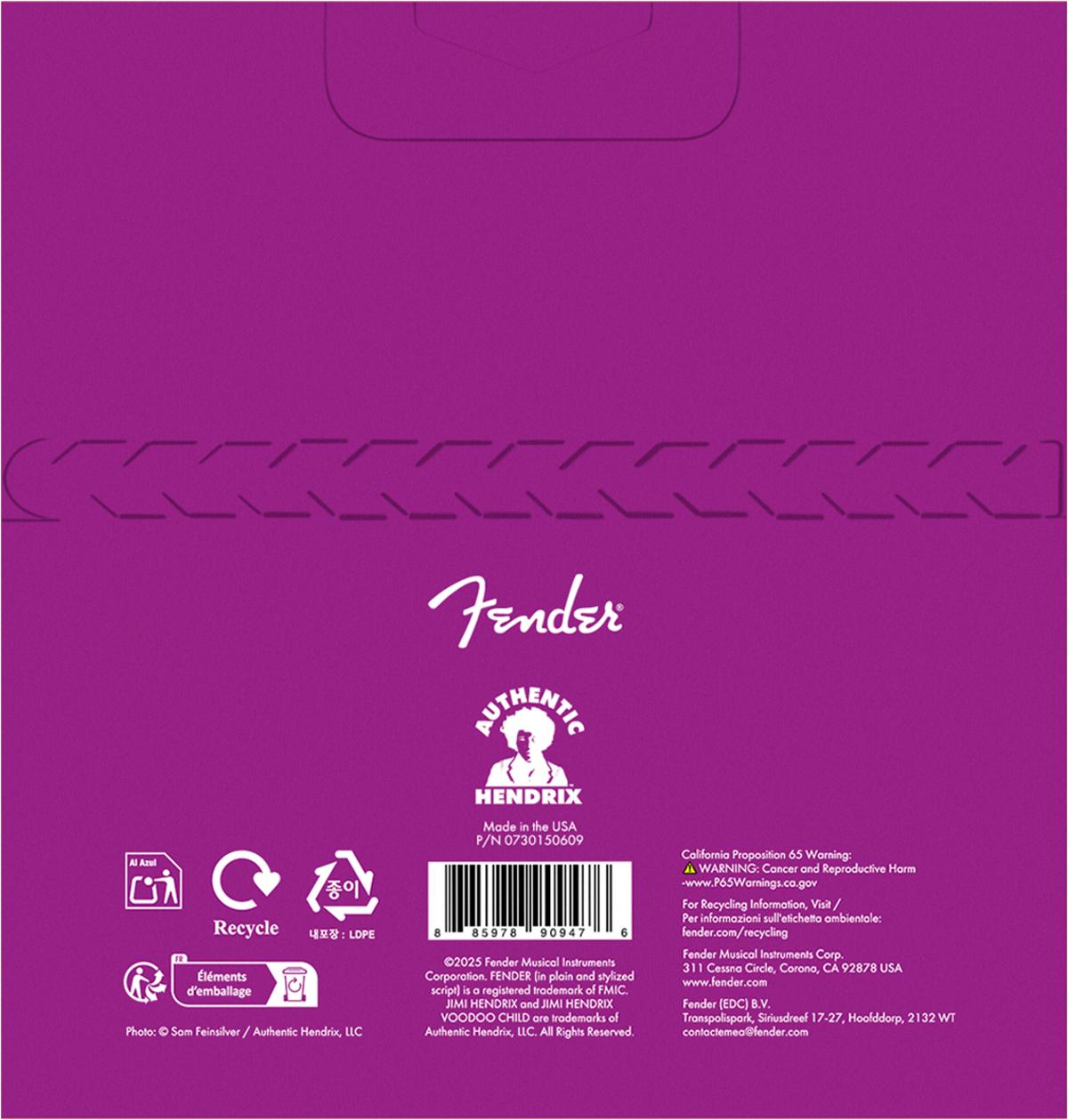 Fender Jimi Hendrix Voodoo Child Electric Guitar Strings 10-38 - 0730150609-1.jpg