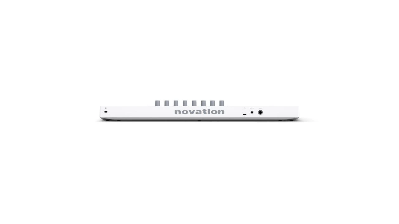 Novation Launchkey Mini 37 MK4 MIDI Keyboard & Controller in White - NOVLK37MIN4WHT (4).jpg