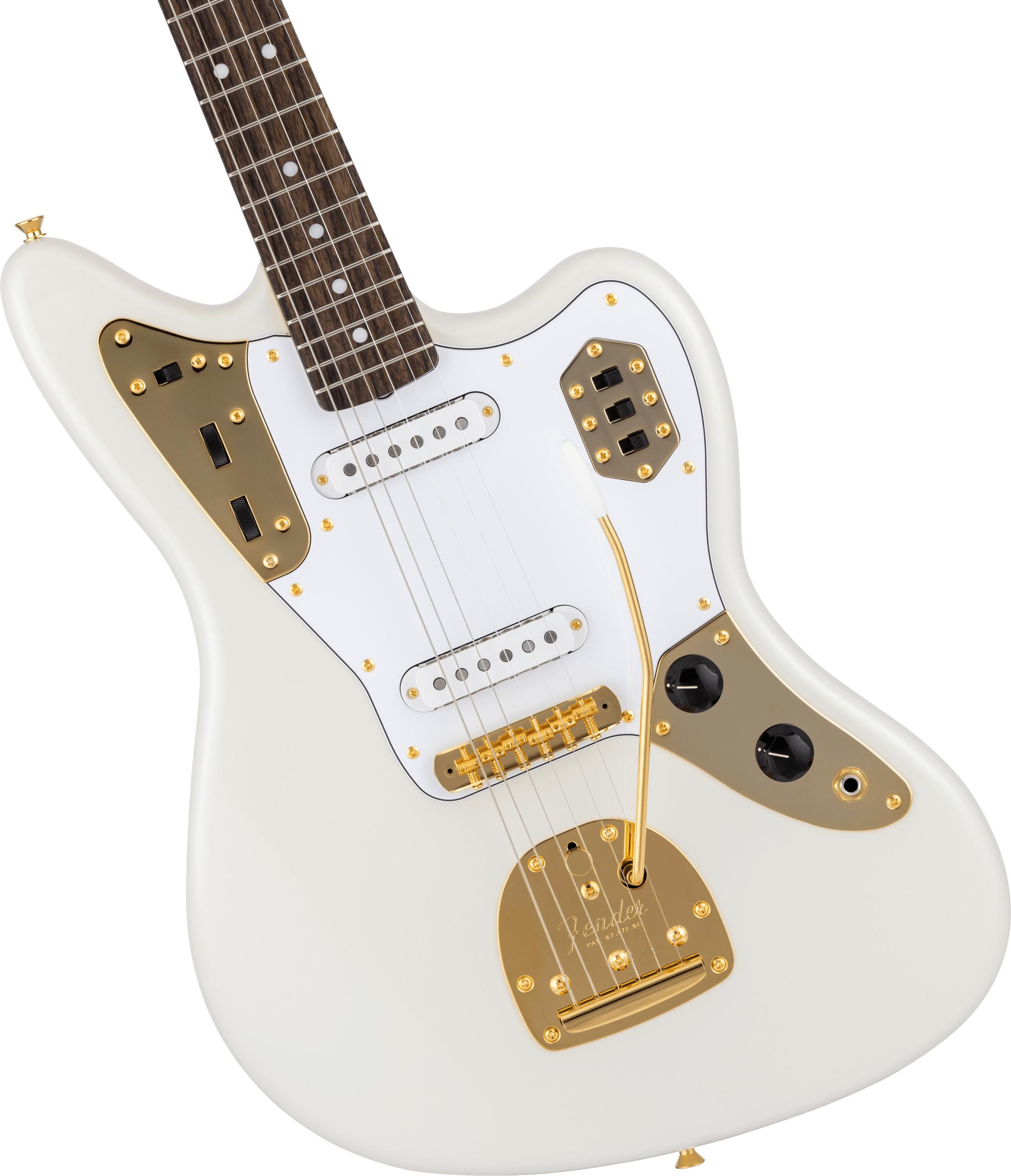 Fender MIJ FSR Traditional II 60s Jaguar in White Pearl