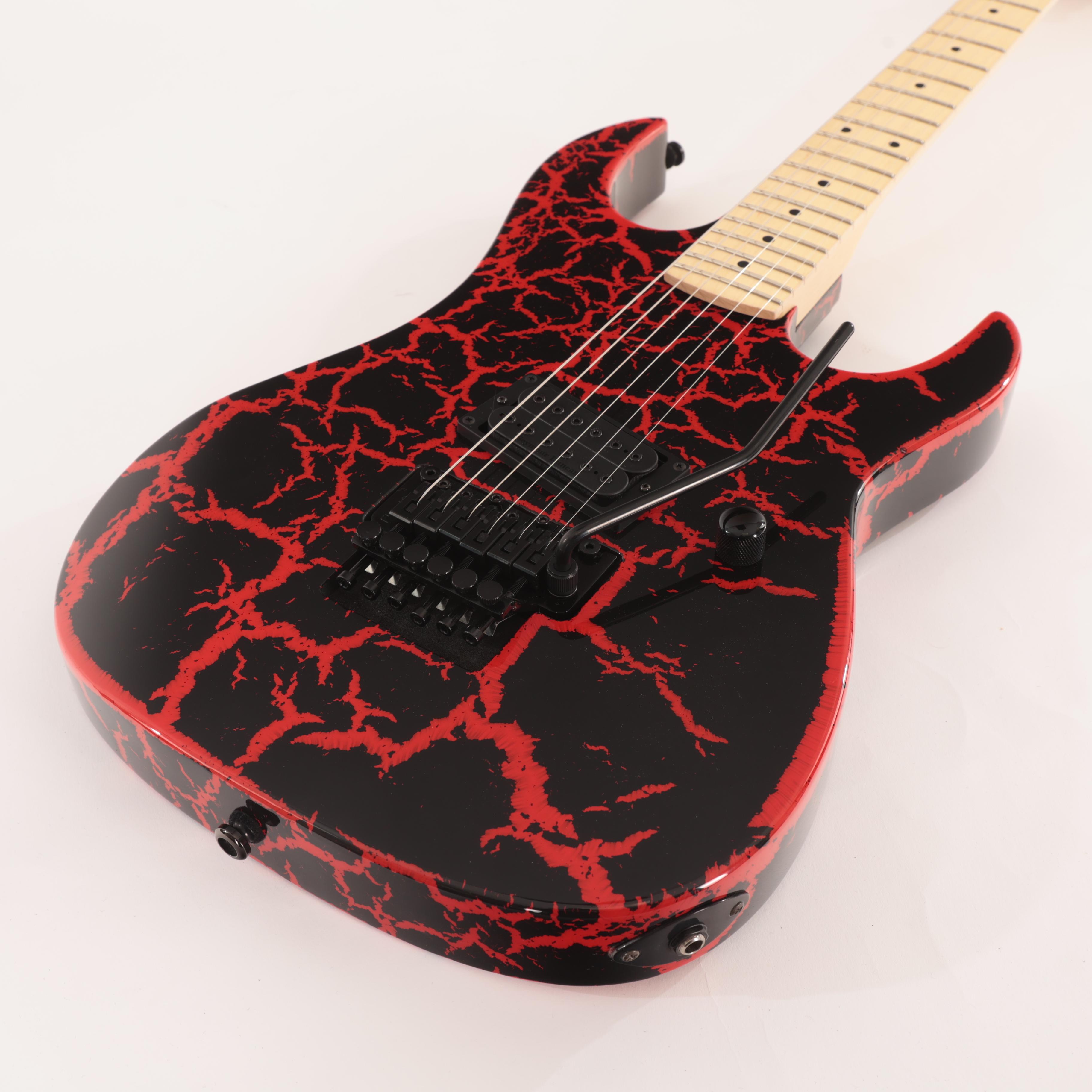 BC Rich Gunslinger Retro II Legacy Floyd Rose Guitar in Red Crackle - GR2FRRC (6).jpg