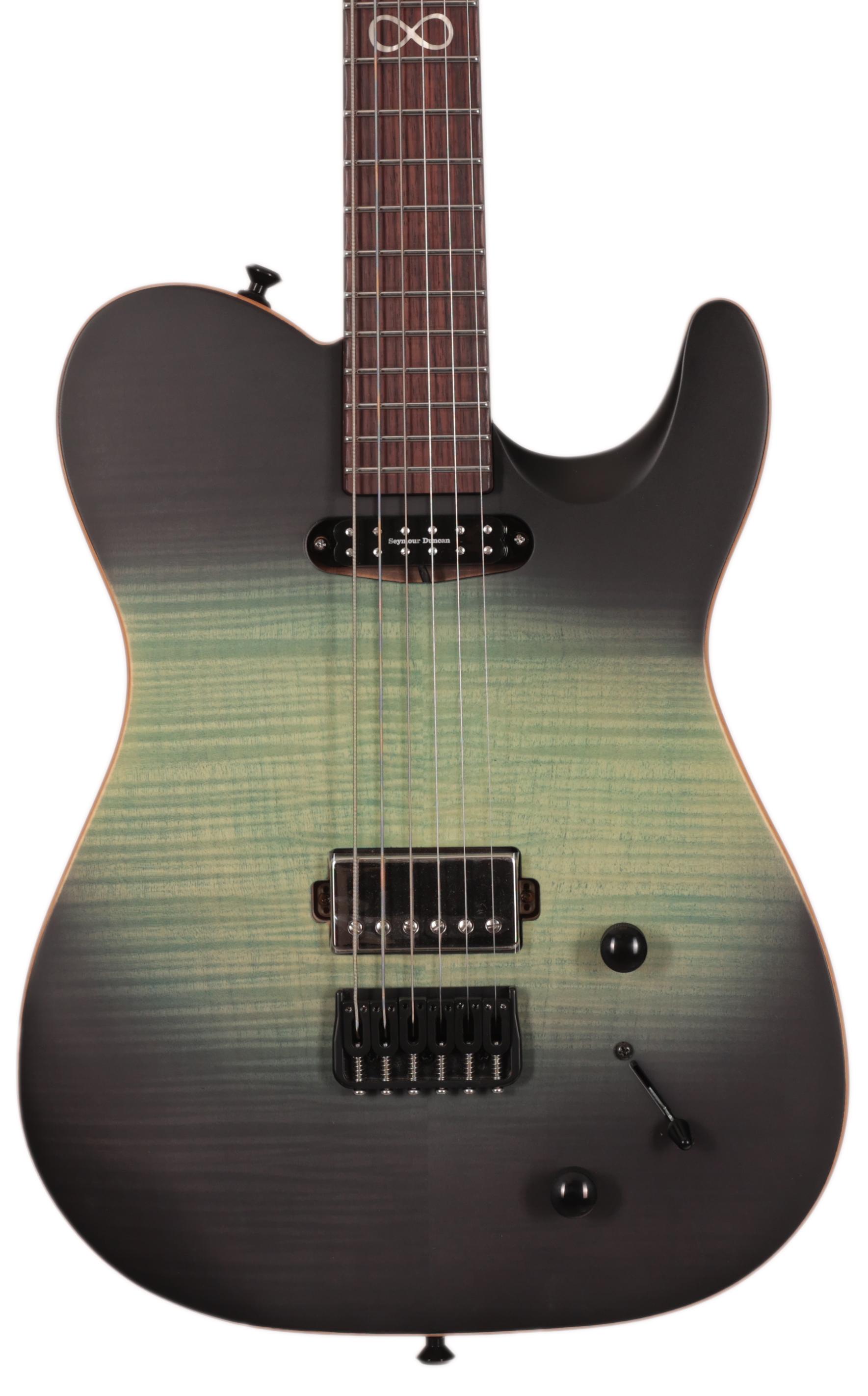 B Stock : Chapman Law Maker Legacy Baritone Electric Guitar in Ocean Moss Blue Rosewood Neck 342 - LMKB-LGY-O-20342 (2).jpg